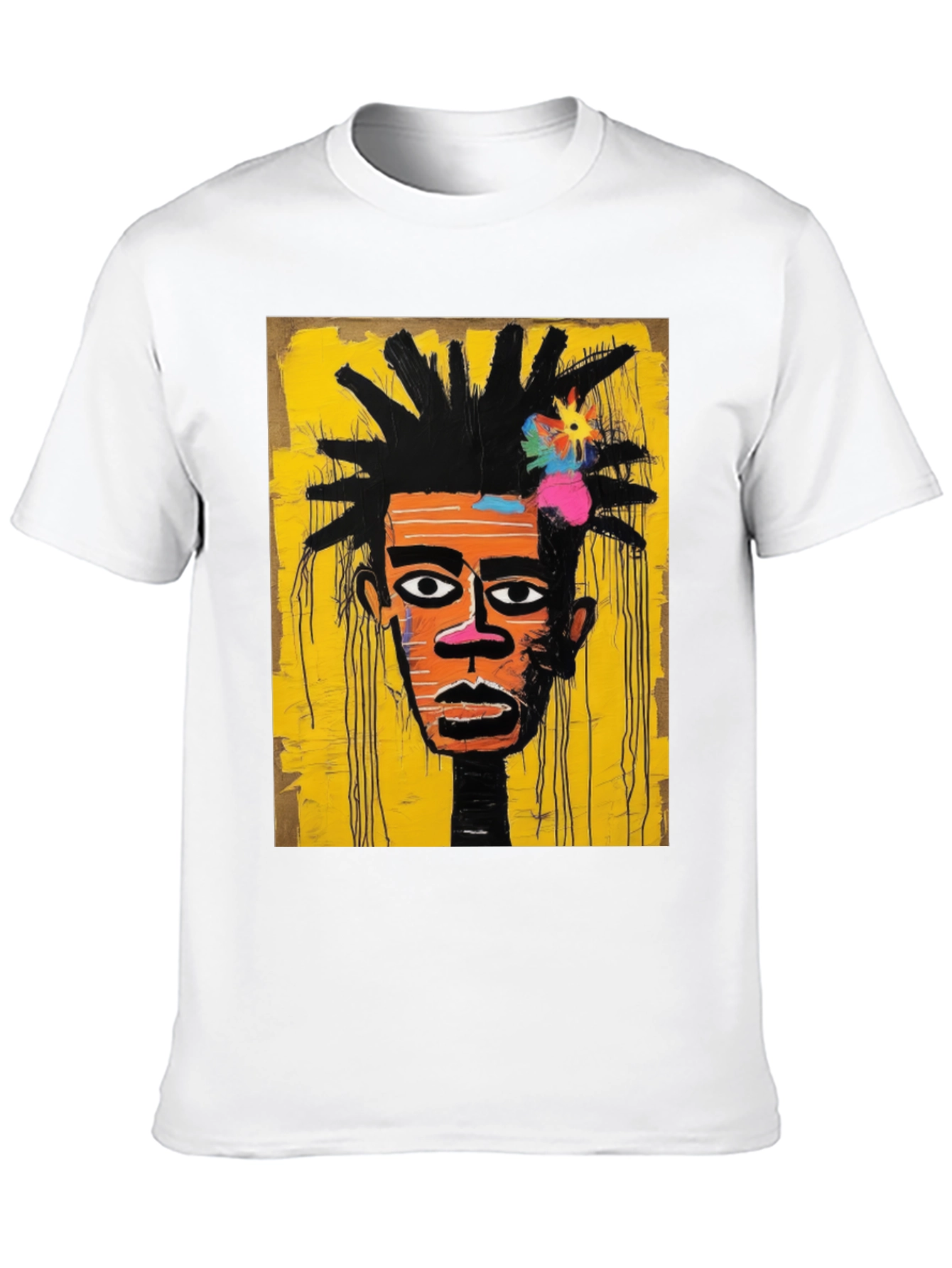 Abstract Art Graphic Tee - Stylish Streetwear