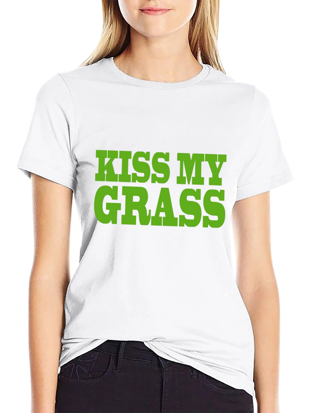 Kiss My Grass T-Shirt - Bold Statement Tee