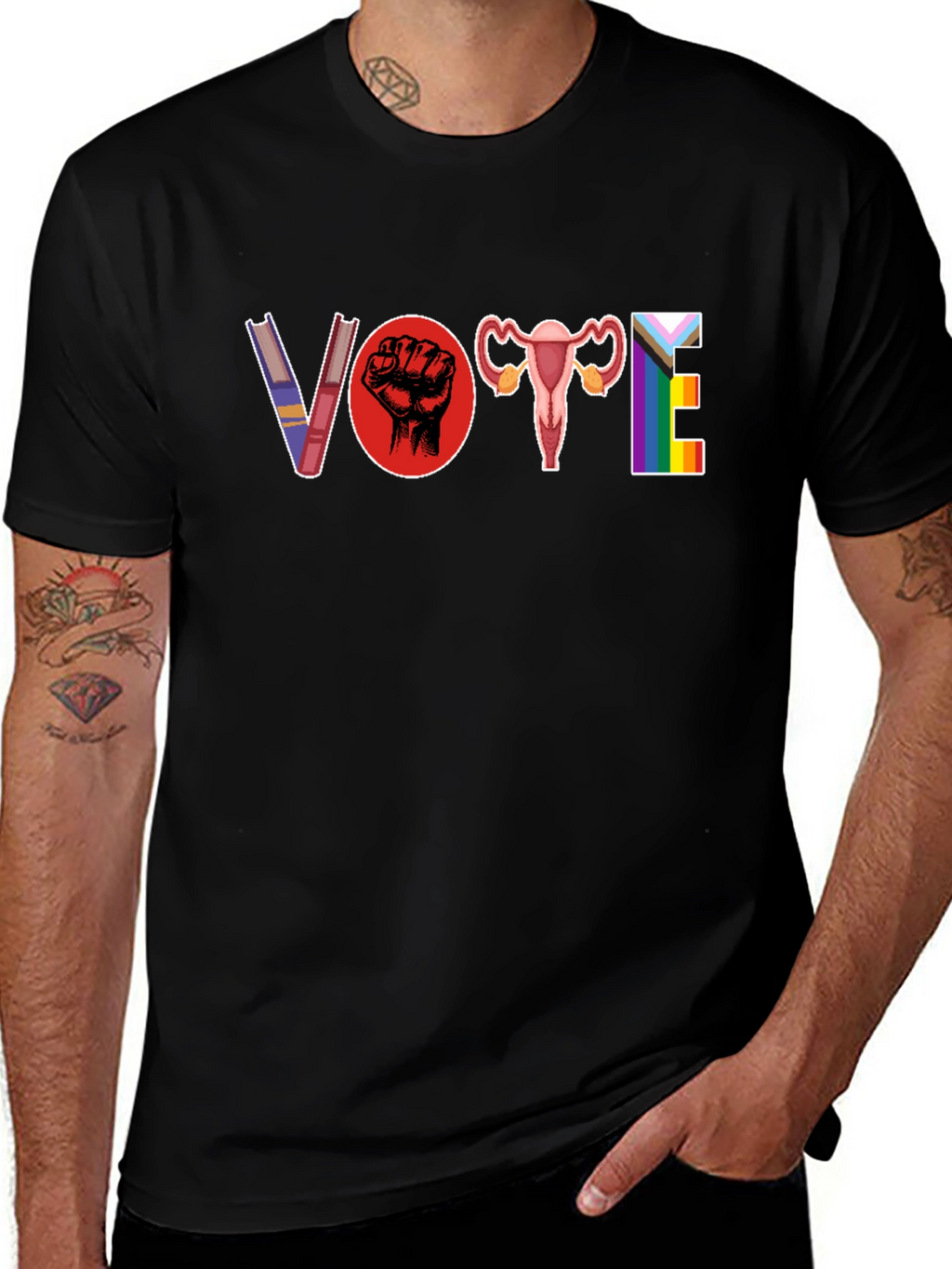 Vote Tee: Empowered Choice T-Shirt