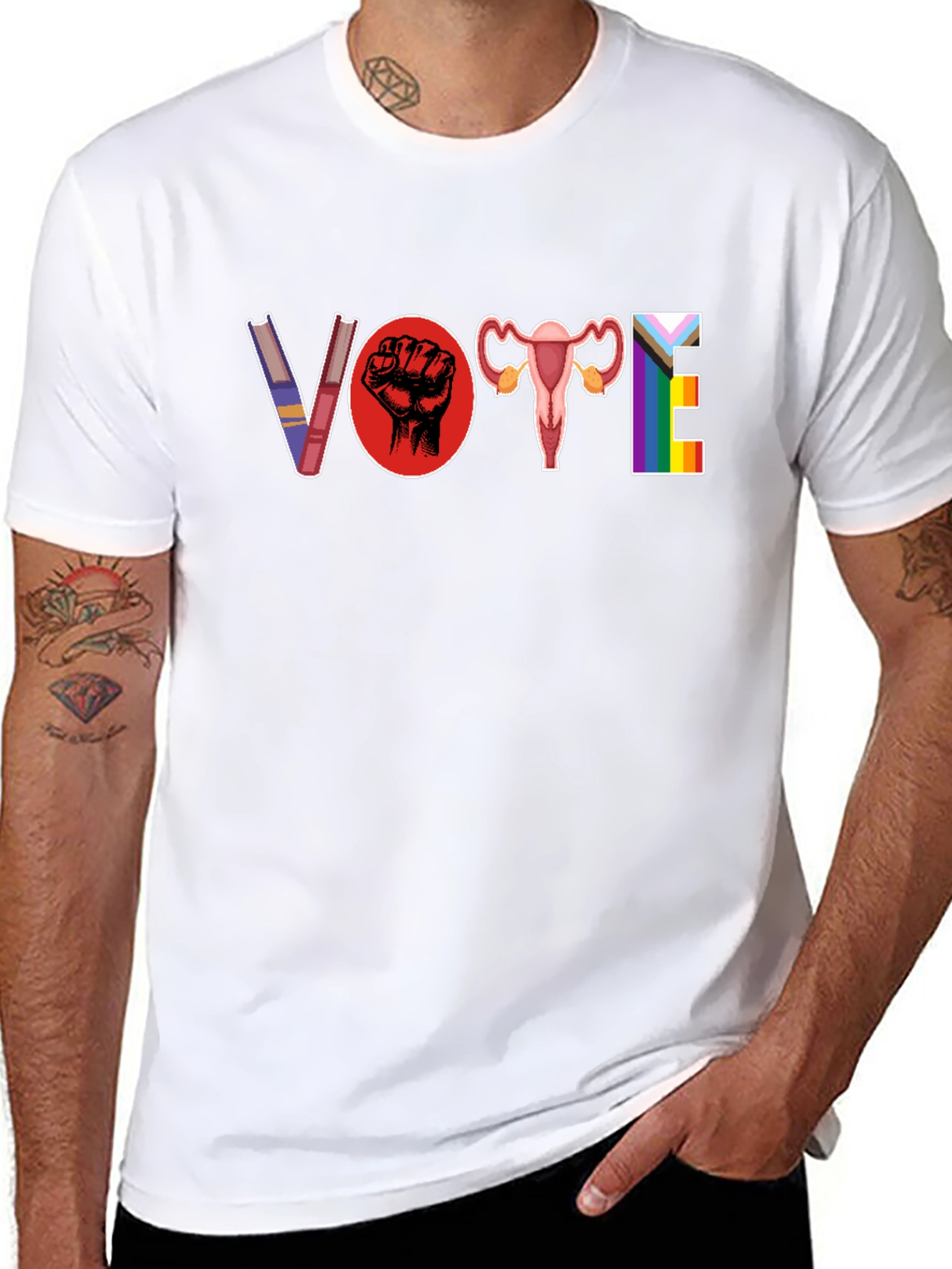 Vote Tee: Empowered Choice T-Shirt