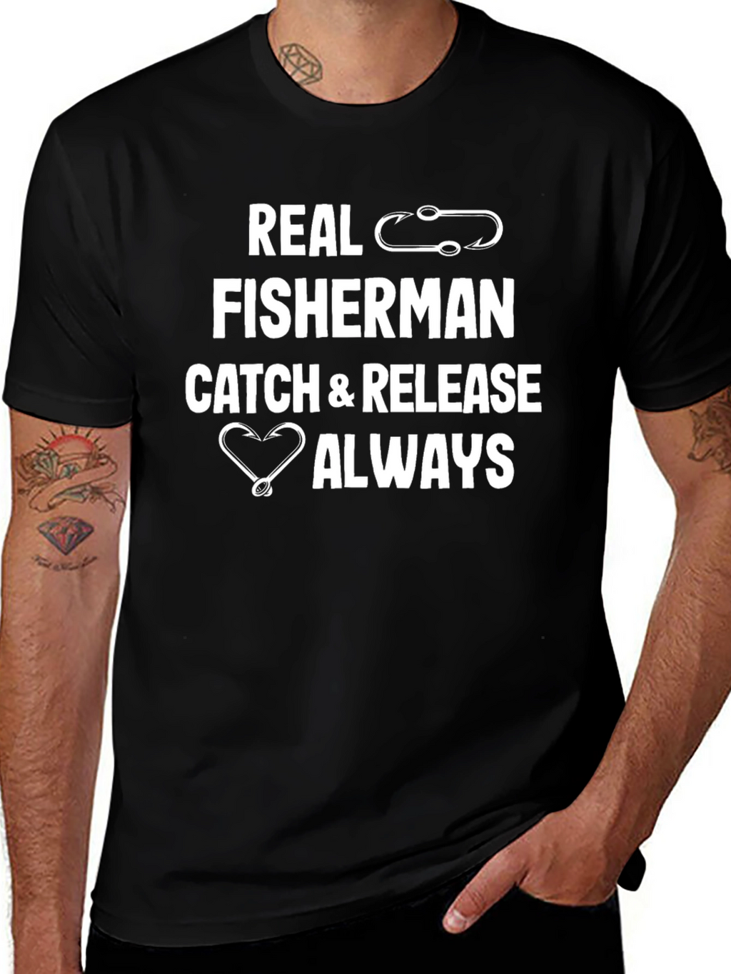 Real Fisherman Catch & Release T-Shirt