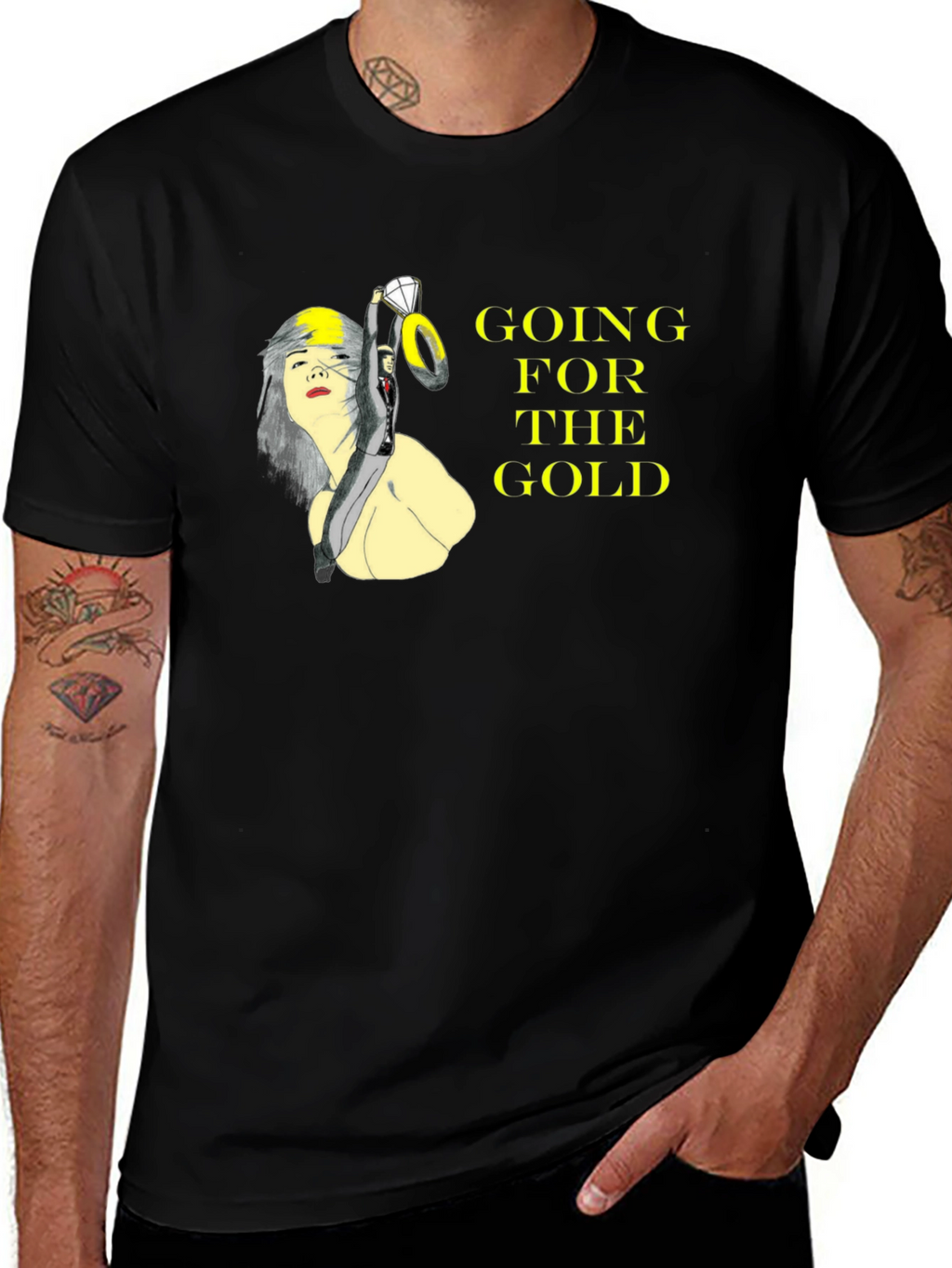 Going for the Gold Graphic T-Shirt