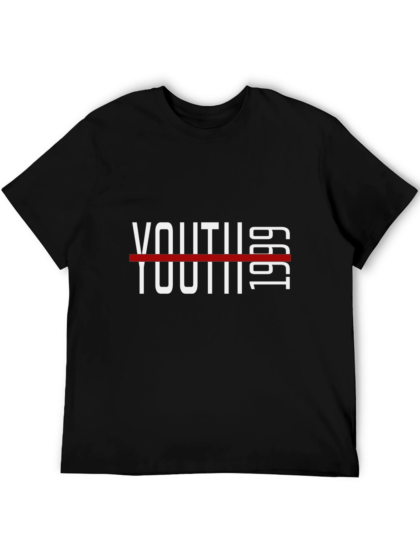 Youth 1999 T-Shirt - Black Graphic Tee