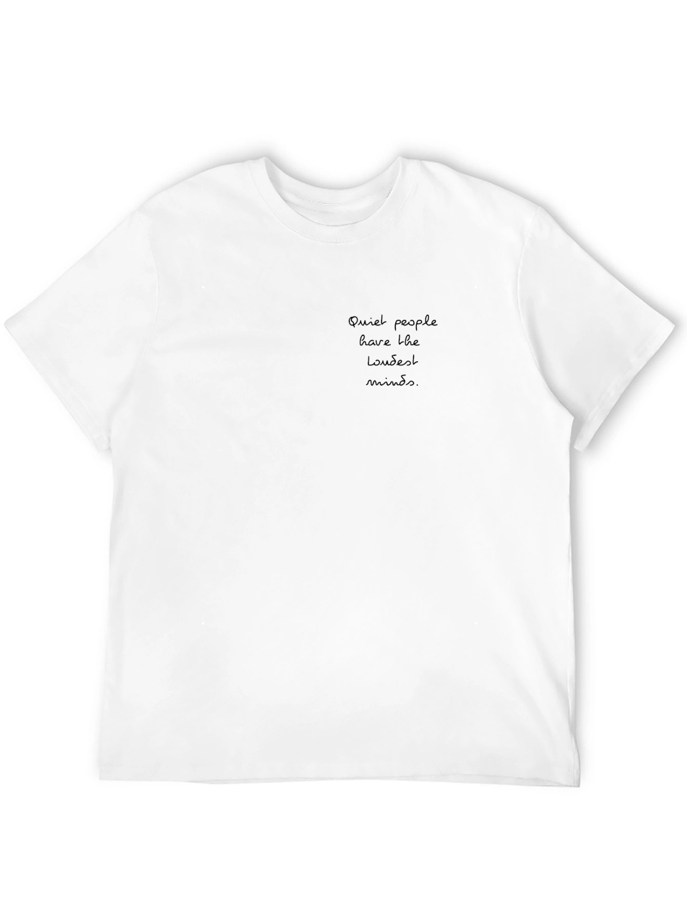 Quiet Minds T-Shirt - Soft Cotton Tee