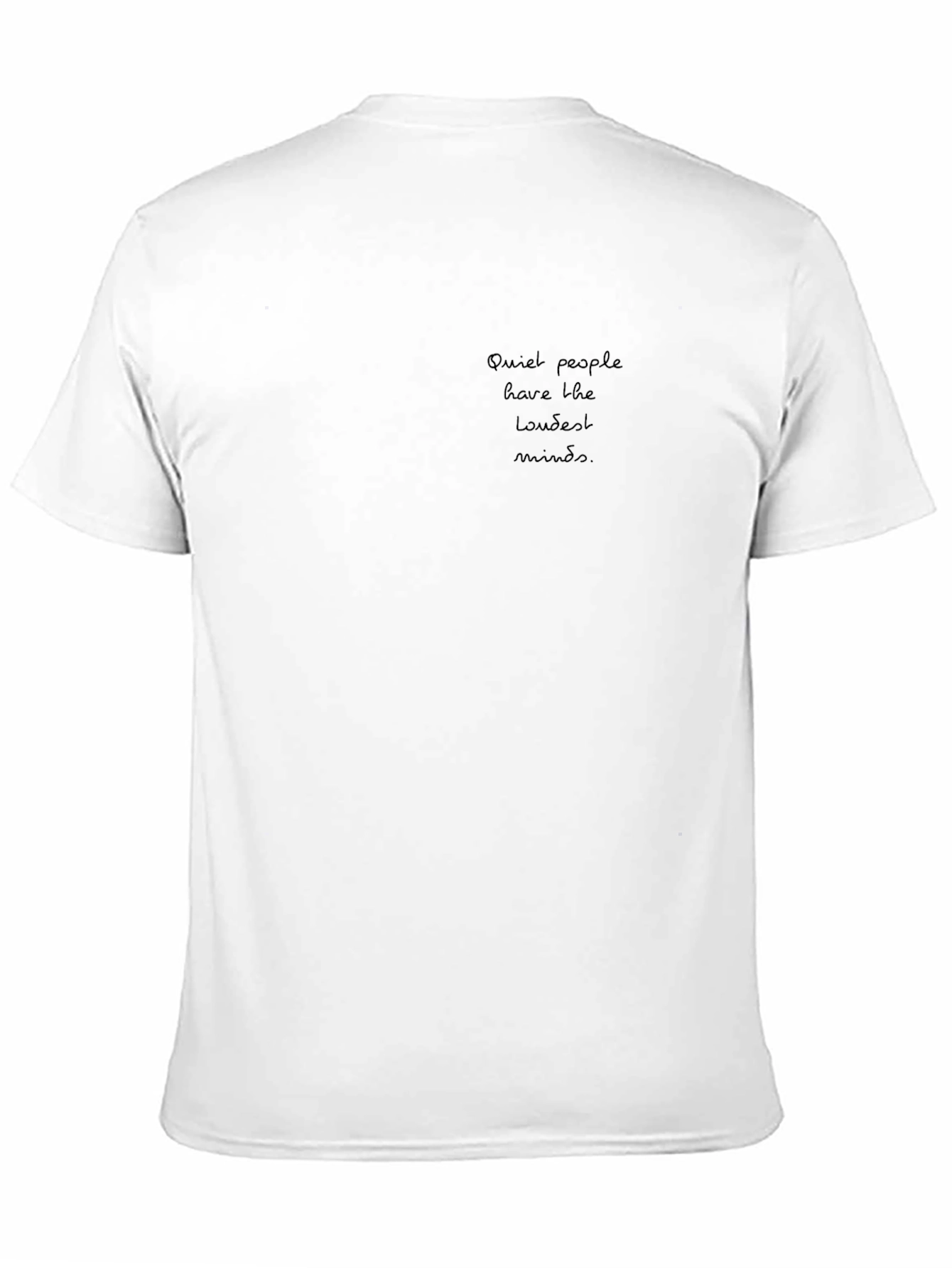 Quiet Minds T-Shirt - Soft Cotton Tee