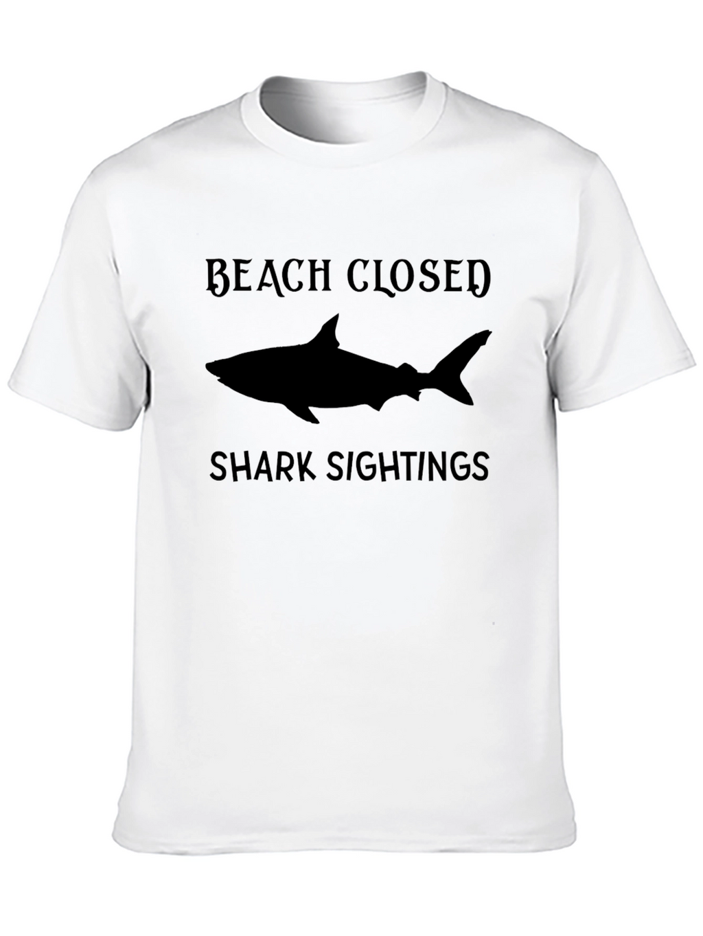 Beach Closed Shark Sighting Graphic Tee
