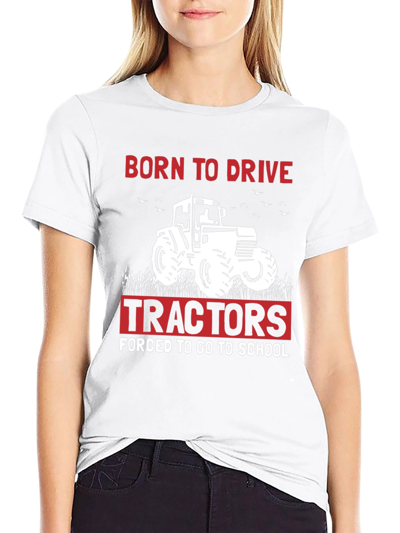 Born to Drive Tractors T-Shirt