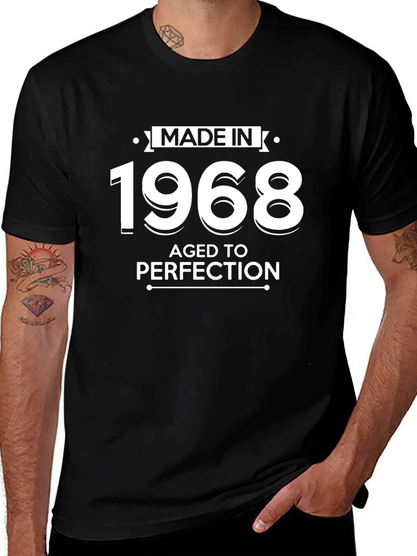 Made in 1968 Aged to Perfection T-Shirt