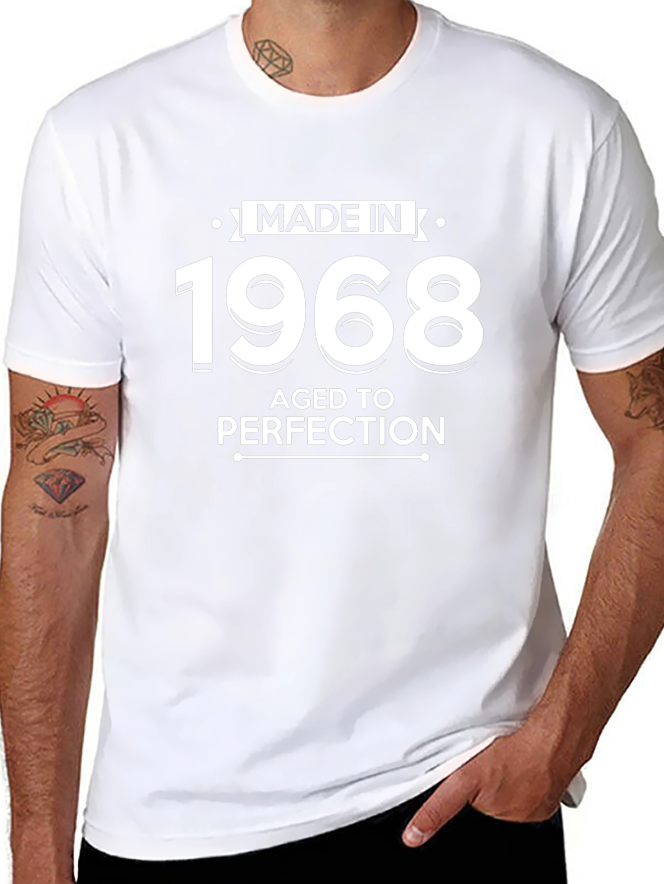Made in 1968 Aged to Perfection T-Shirt