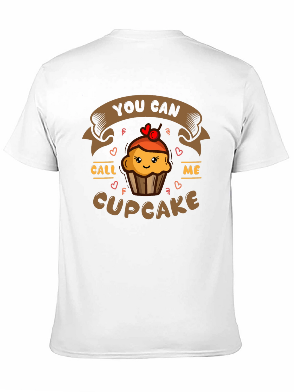 Call Me Cupcake Graphic Tee - Black