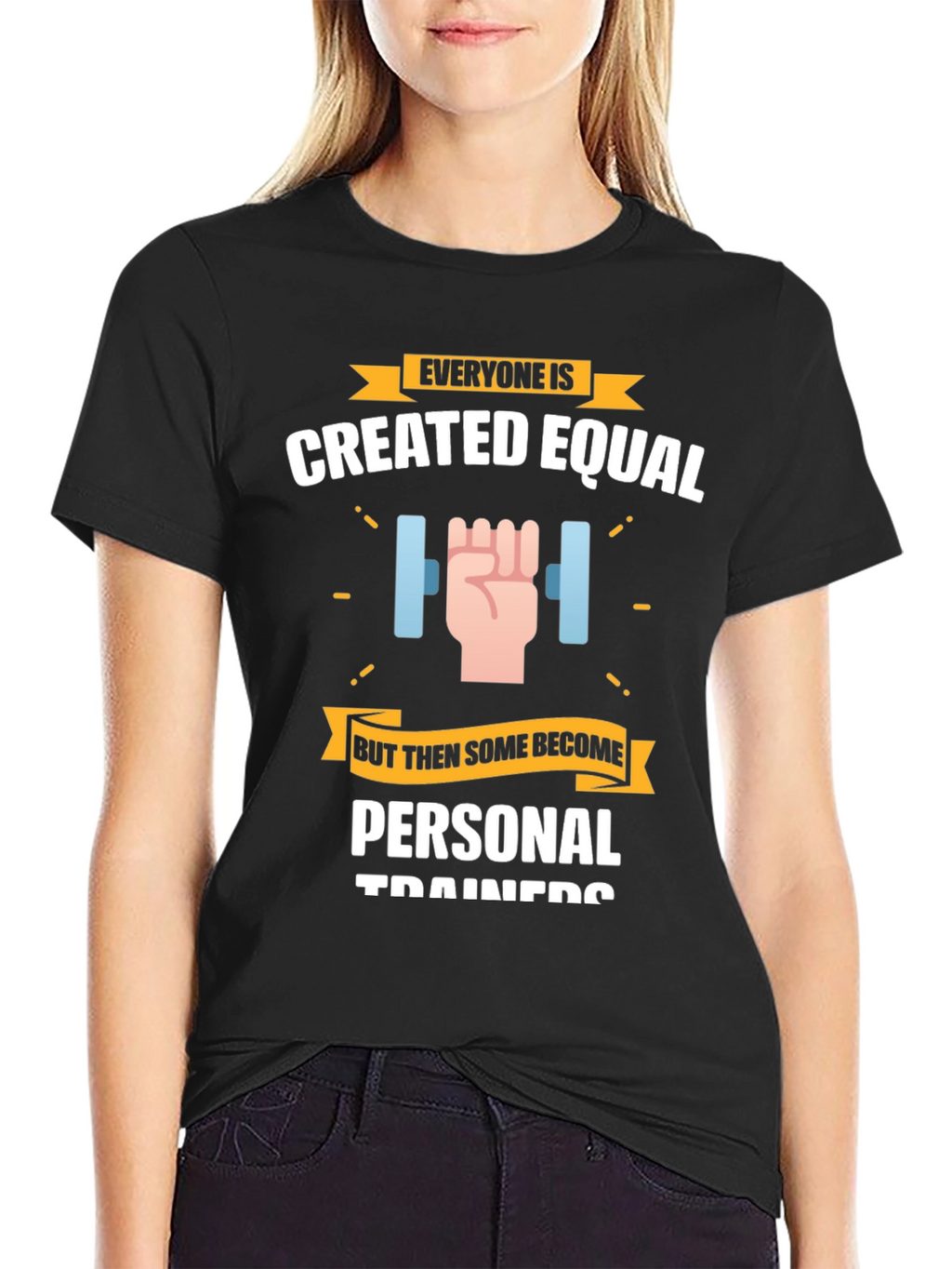 Personal Trainer T-Shirt - Created Equal Design