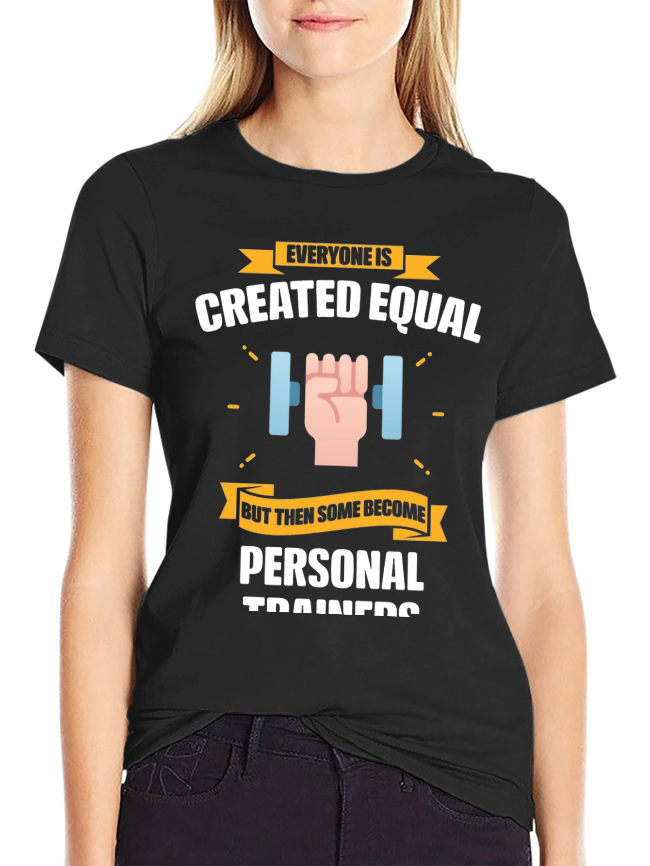 Personal Trainer T-Shirt - Created Equal Design