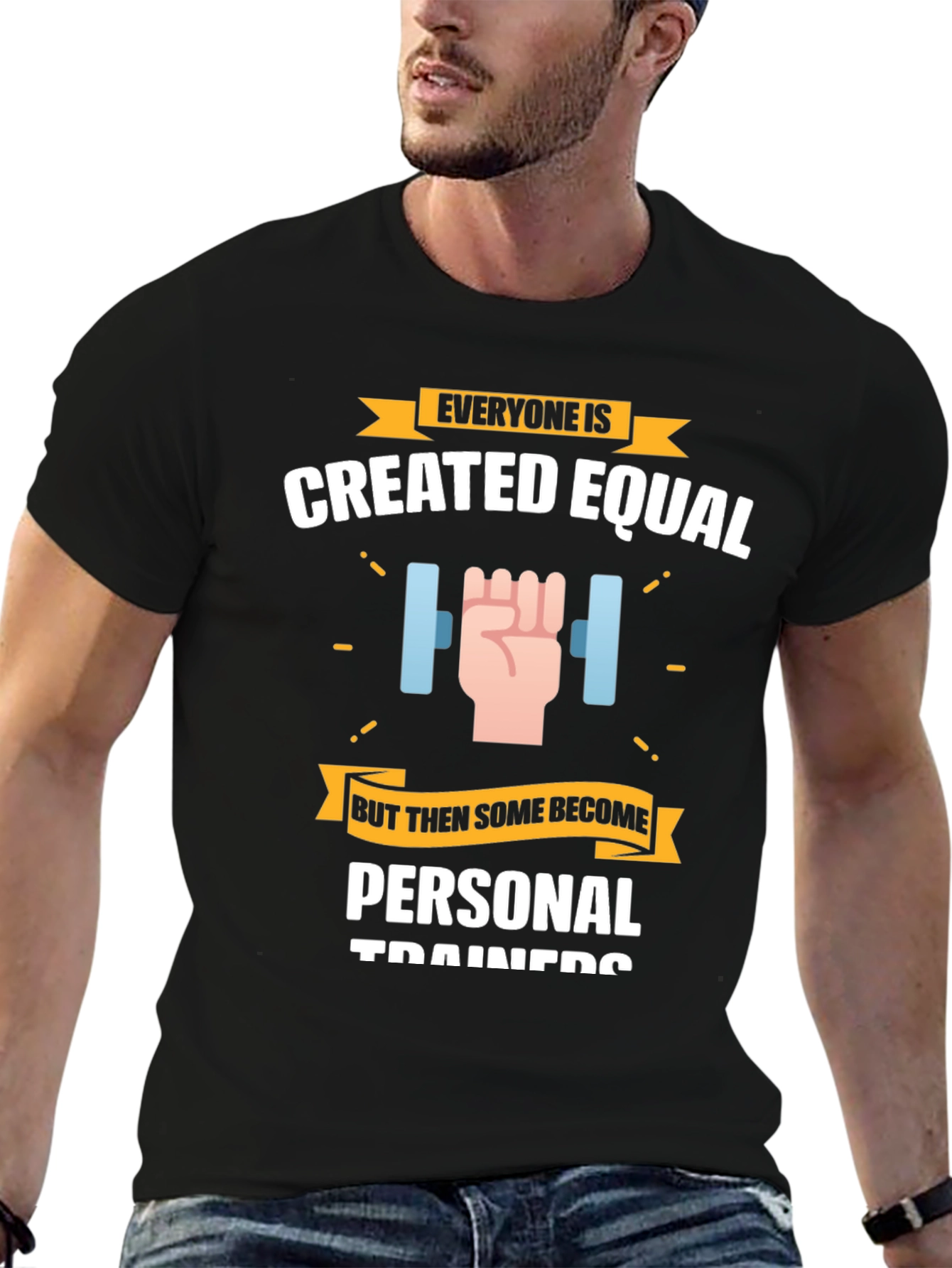 Personal Trainer T-Shirt - Created Equal Design