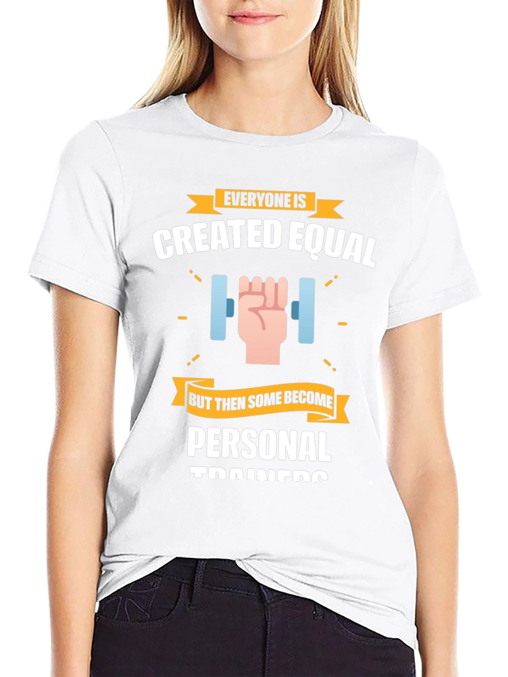 Personal Trainer T-Shirt - Created Equal Design