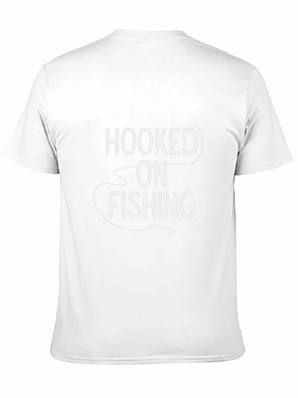 Hooked On Fishing Black T-Shirt