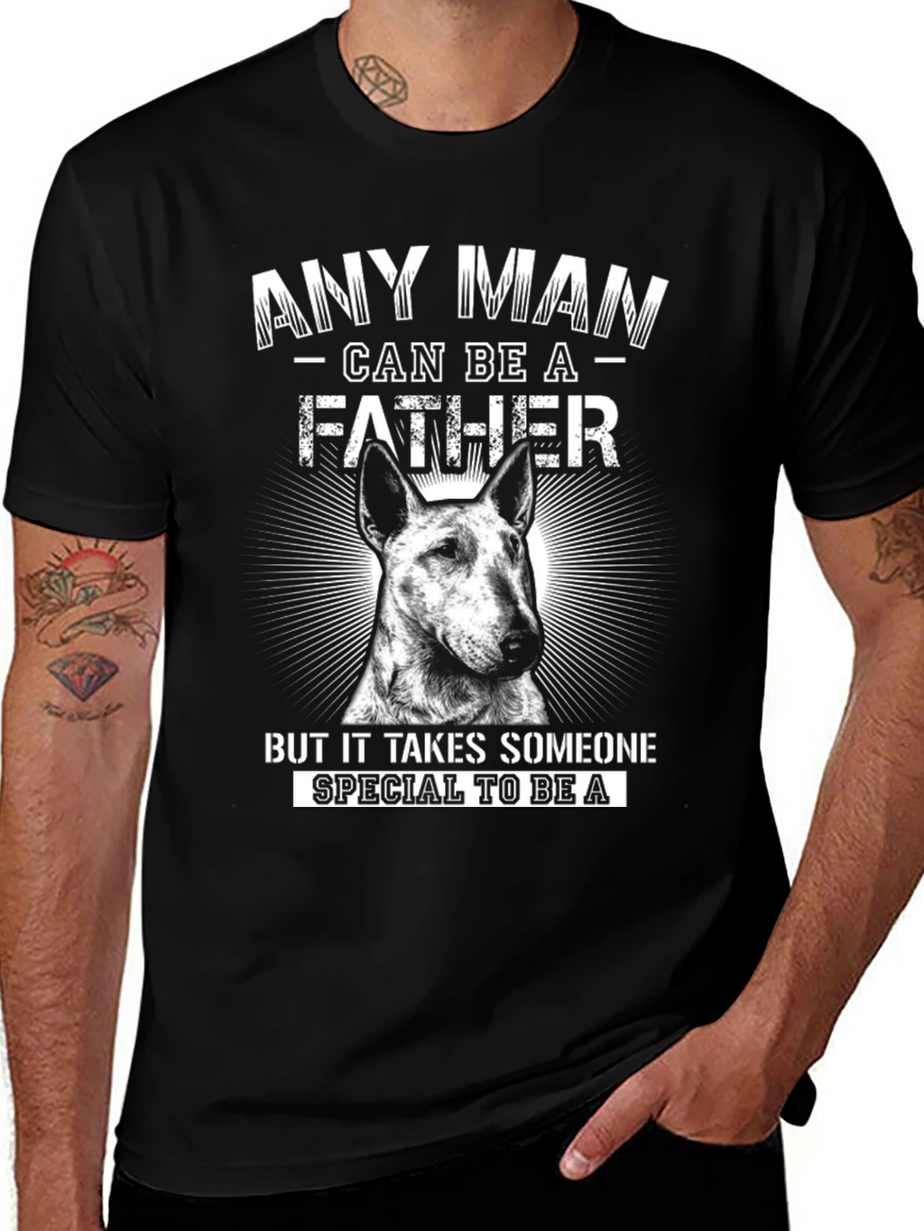 Any Man Can Be A Father T-Shirt