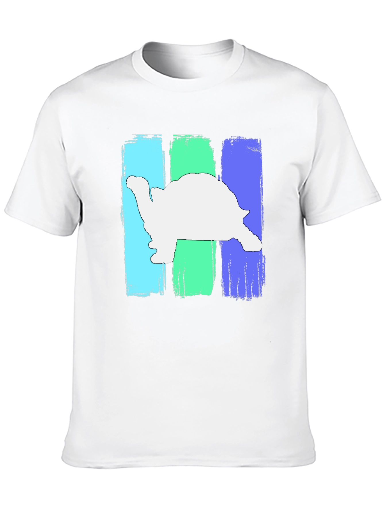 Retro Turtle Graphic T-Shirt - Black