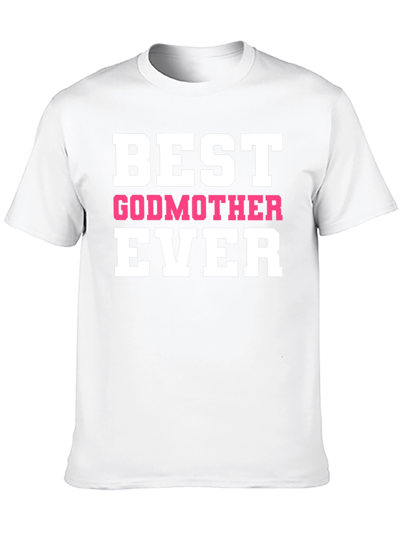 Best Godmother Ever Black T-Shirt