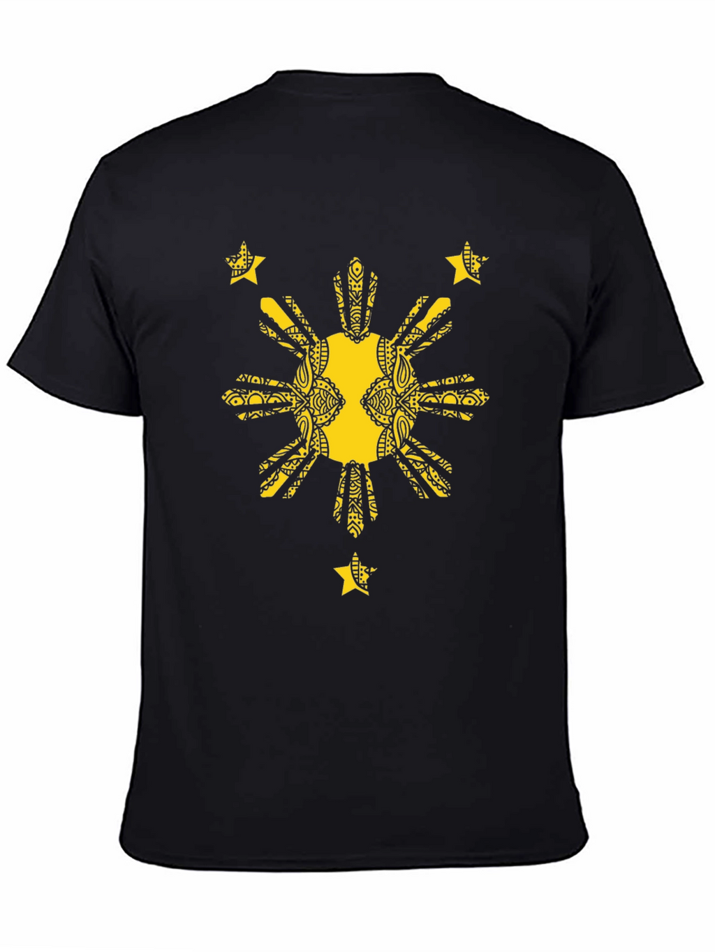 Filipino Pride Graphic Tee - Black