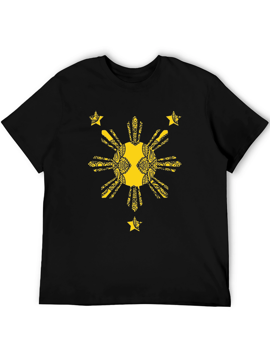 Filipino Pride Graphic Tee - Black
