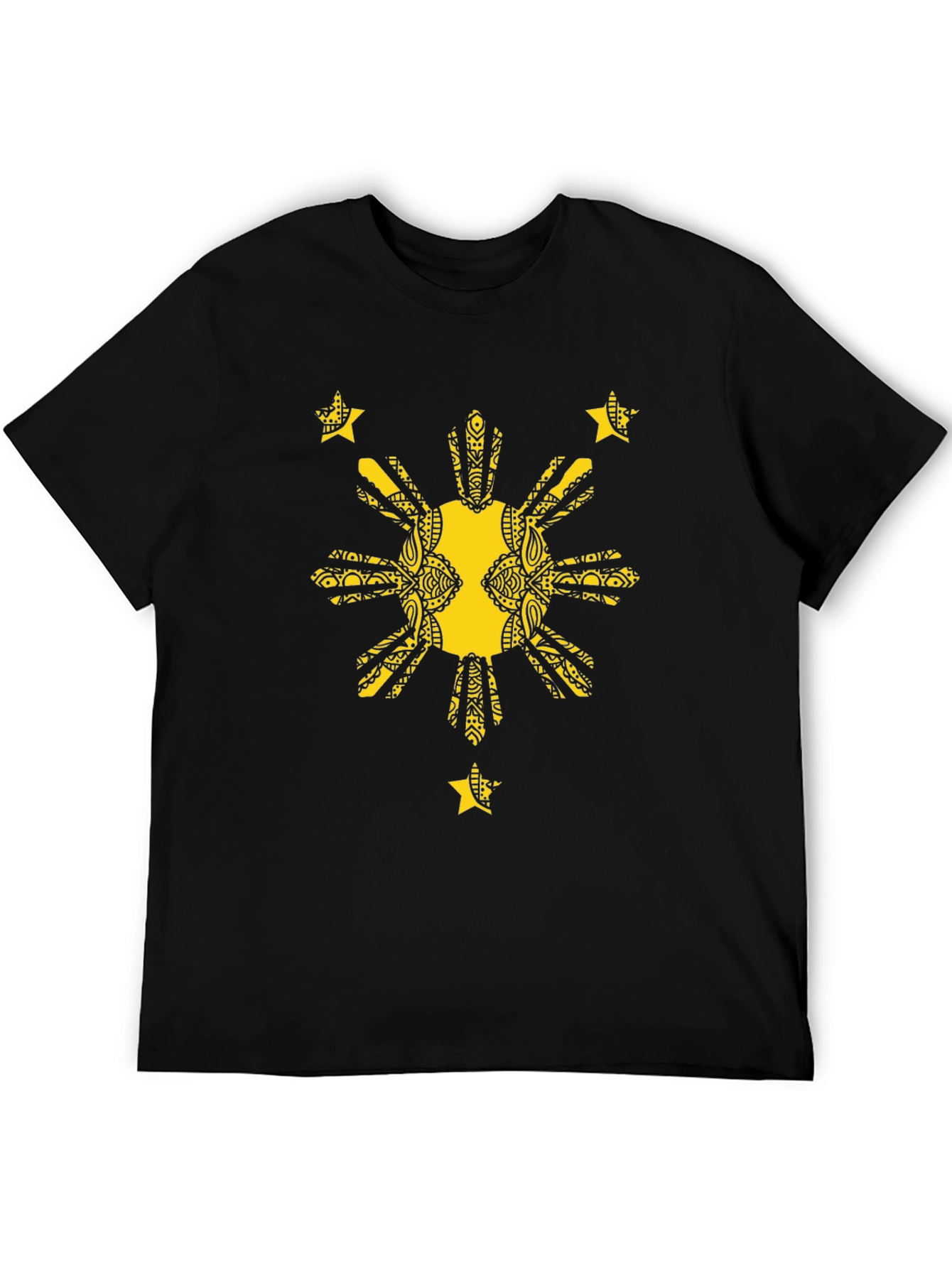 Filipino Pride Graphic Tee - Black