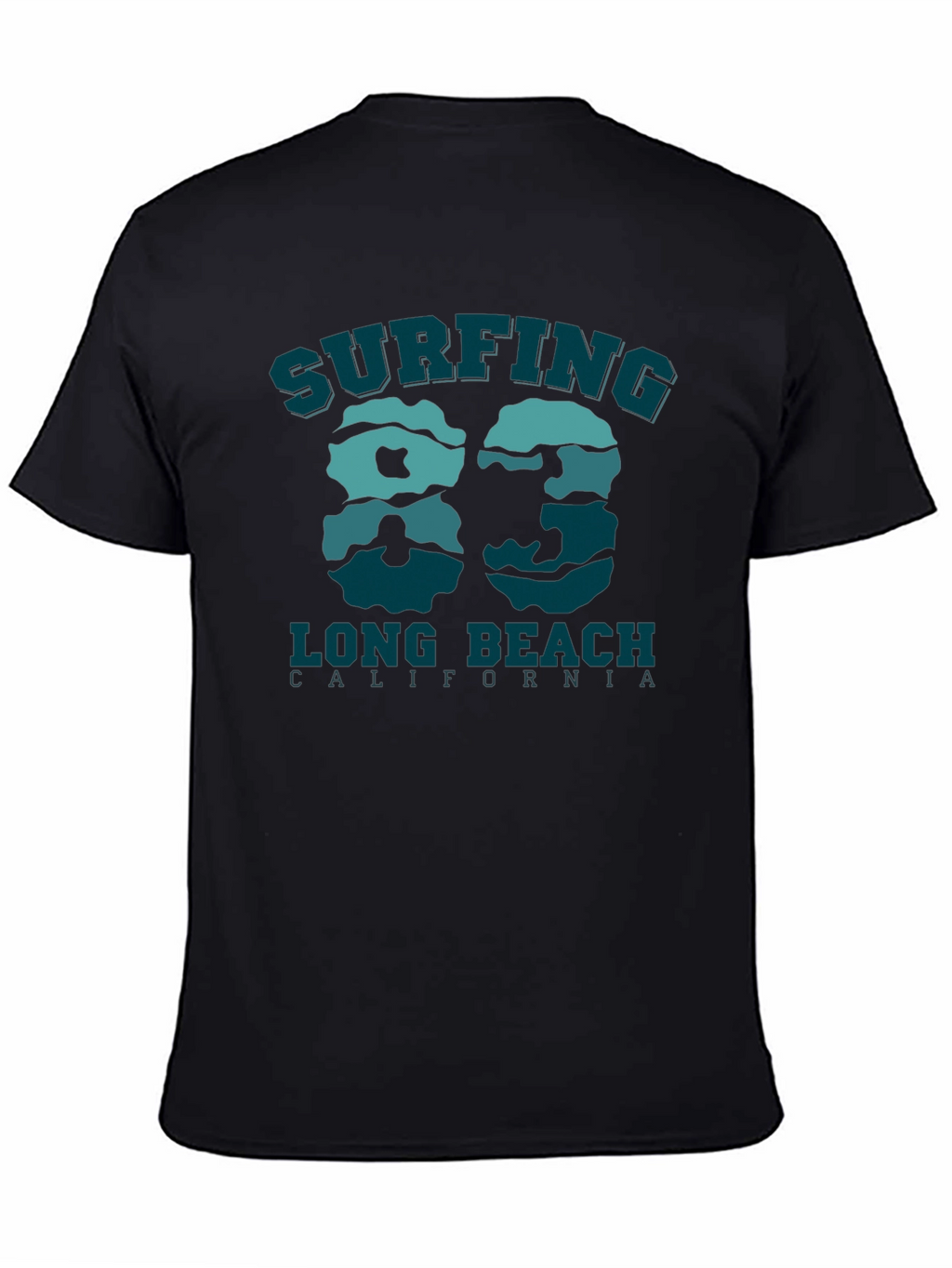 Surfing Long Beach California 83 T-Shirt