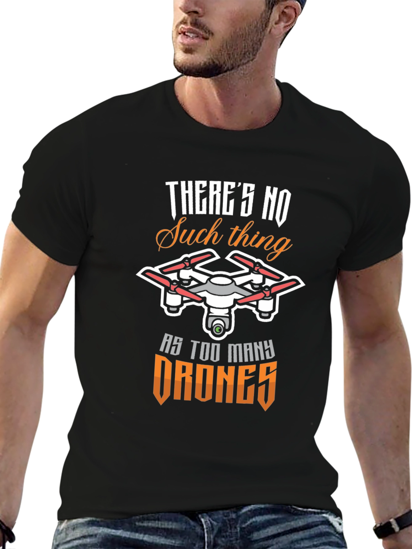 Drone Enthusiast T-Shirt - Too Many Drones!