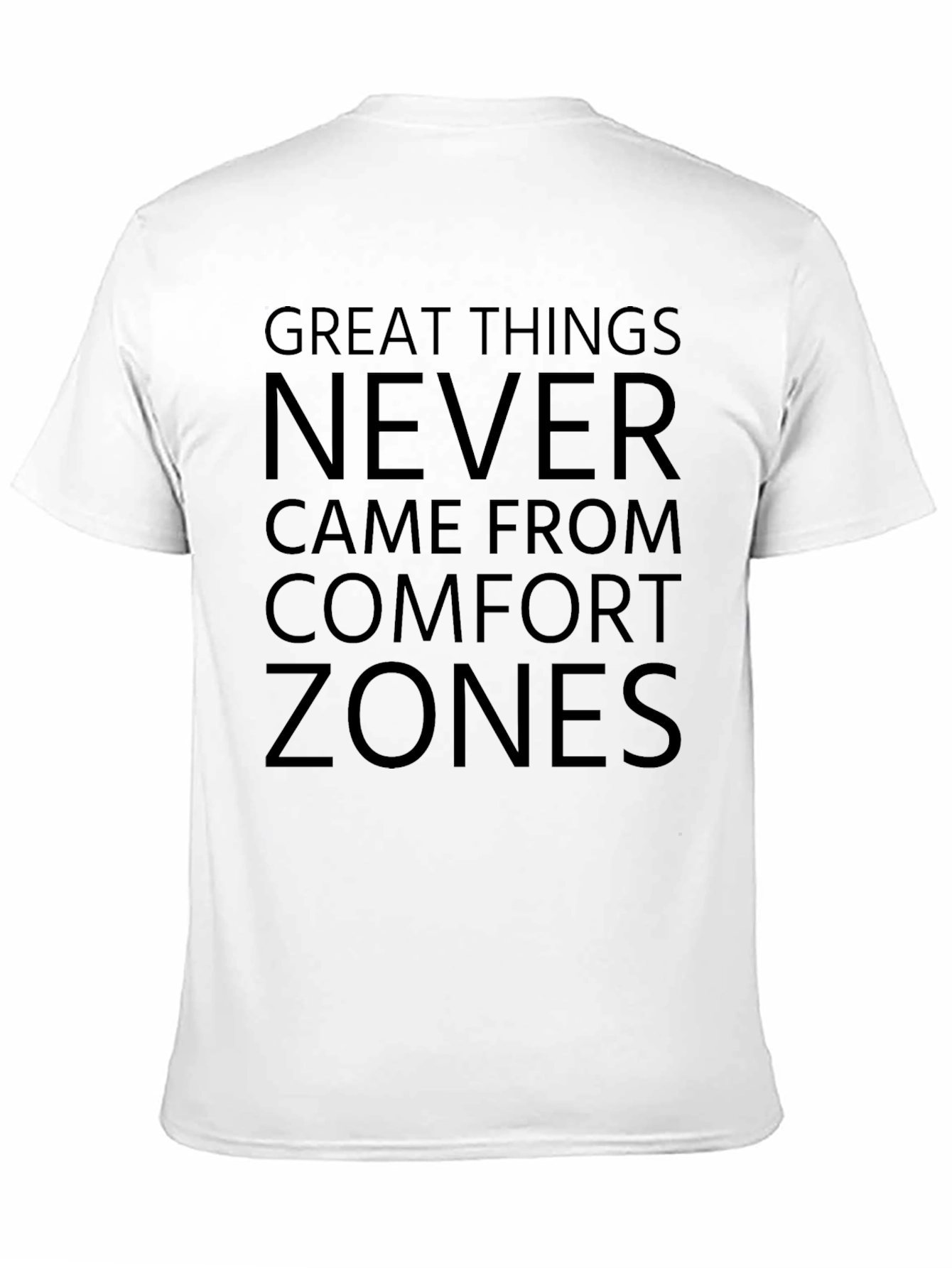 Comfort Zone Motivational T-Shirt
