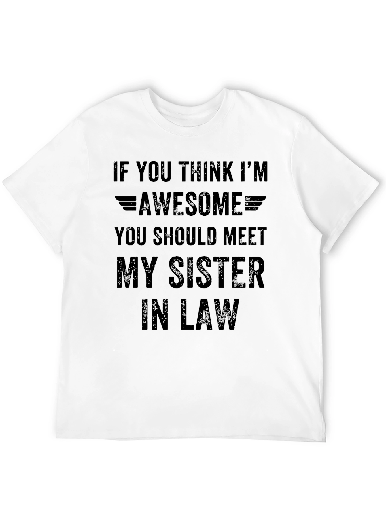 Awesome Sister-in-Law Mens Black T-Shirt