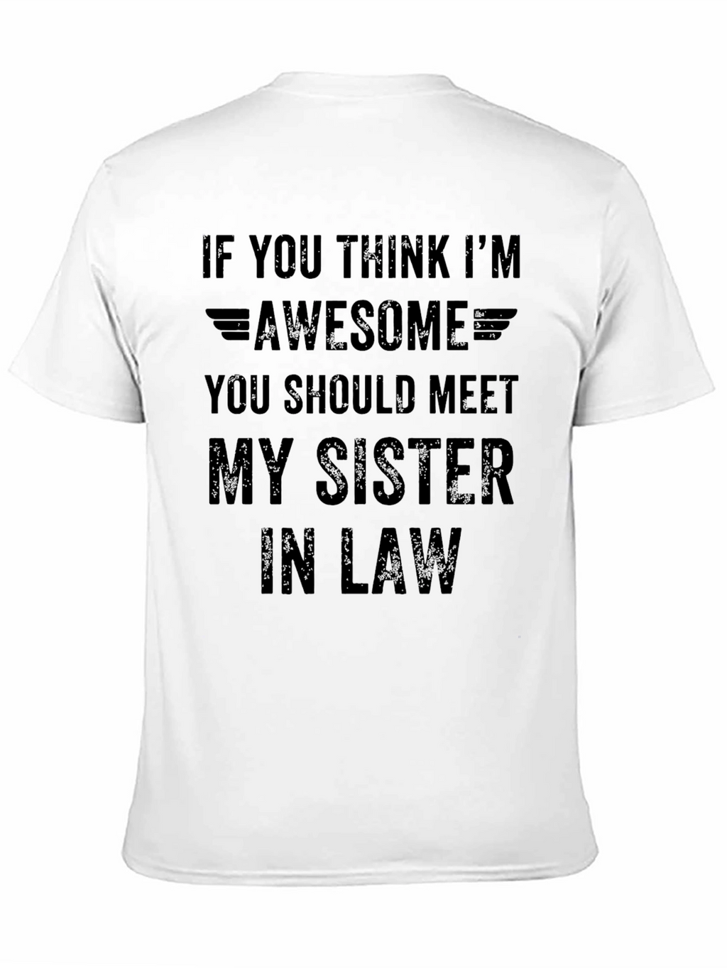 Awesome Sister-in-Law Mens Black T-Shirt