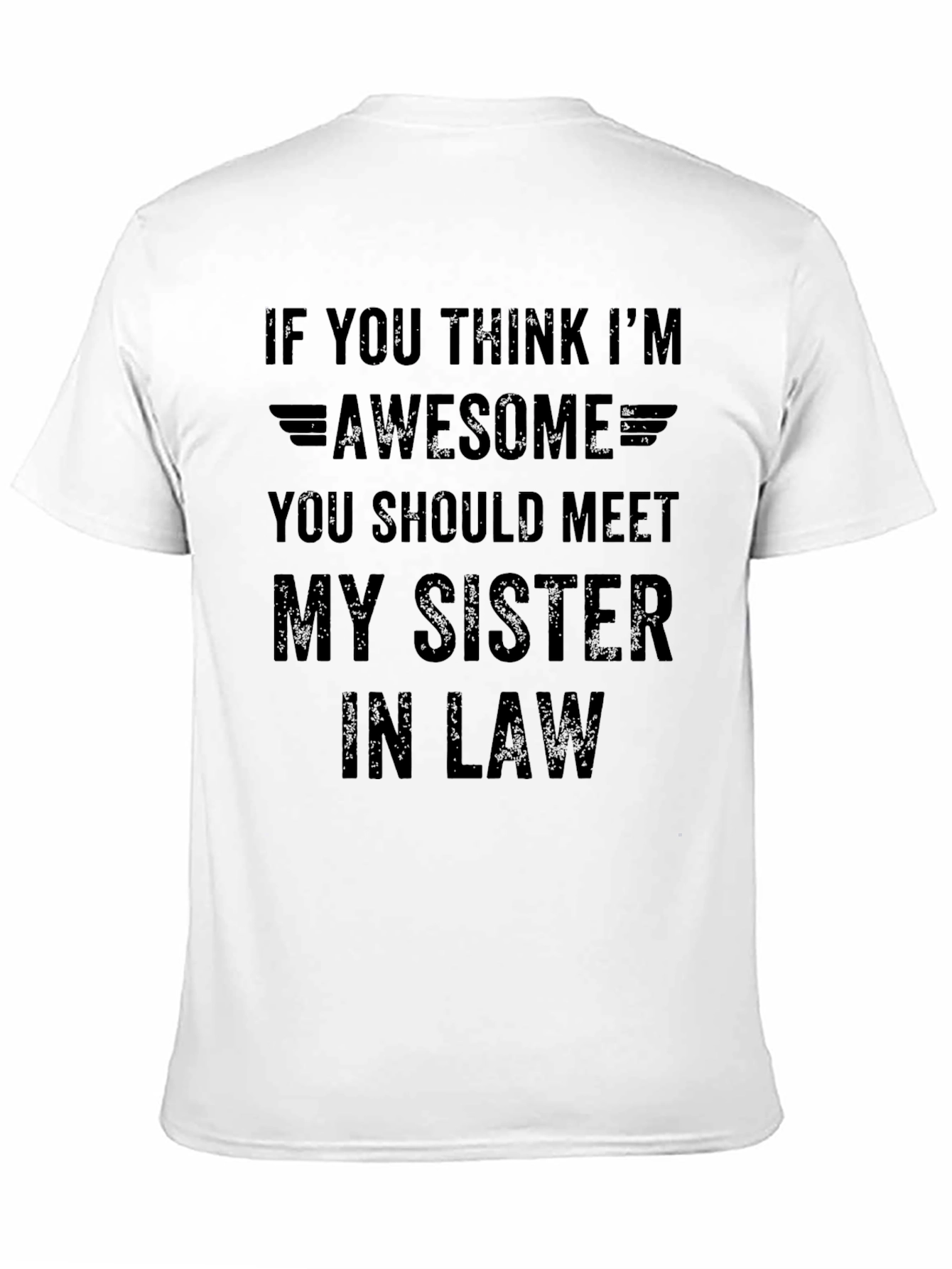 Awesome Sister-in-Law Mens Black T-Shirt