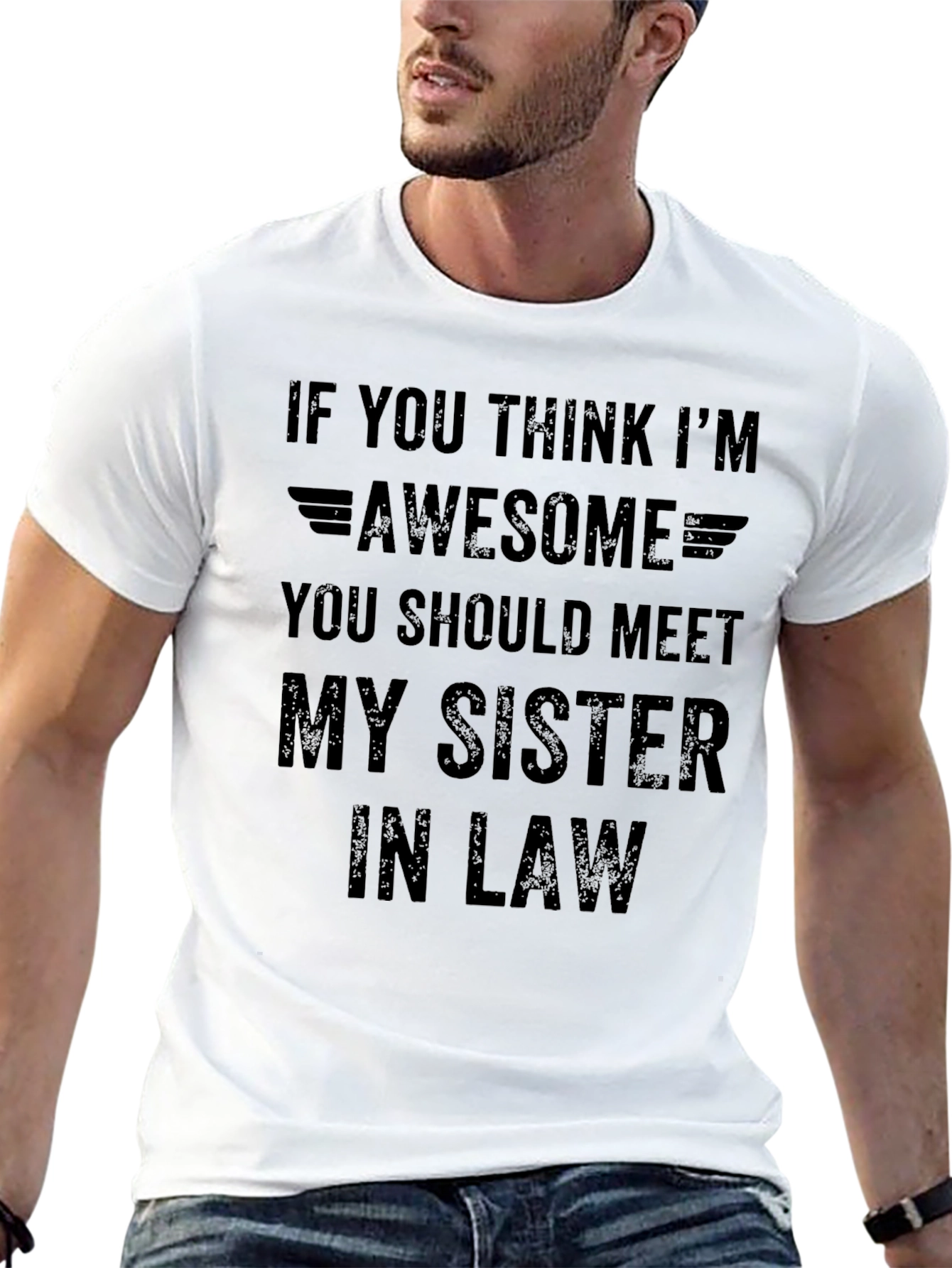 Awesome Sister-in-Law Mens Black T-Shirt