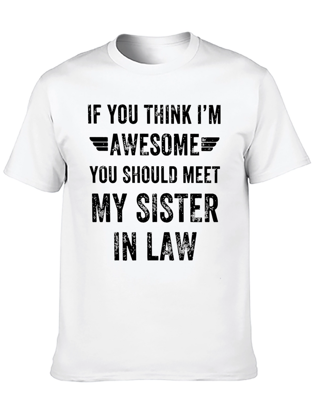 Awesome Sister-in-Law Mens Black T-Shirt