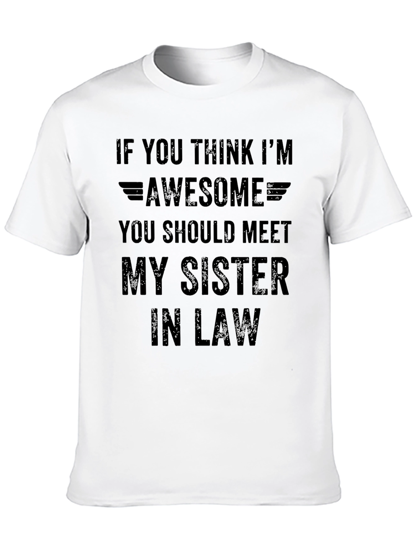 Awesome Sister-in-Law Mens Black T-Shirt