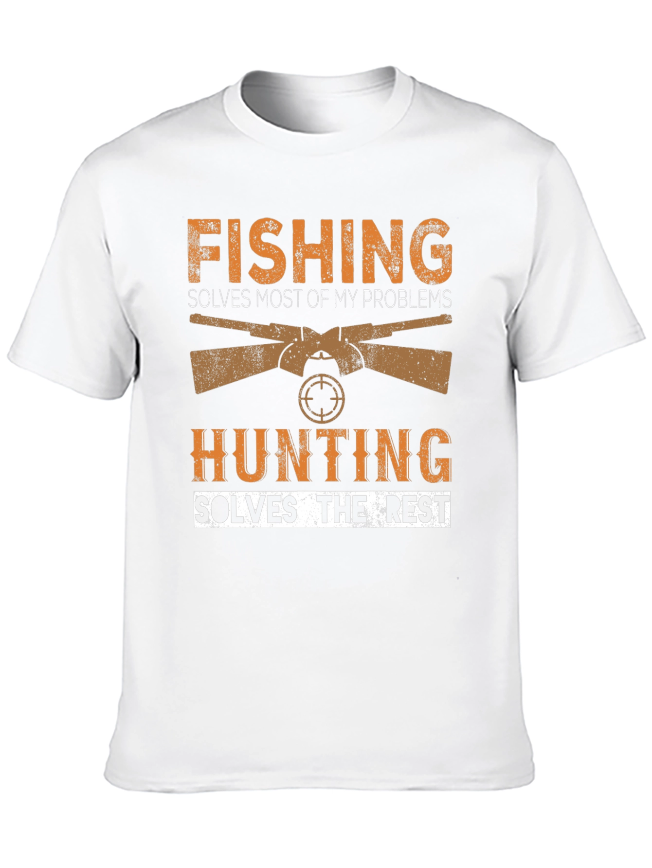 Fishing and Hunting Graphic Tee
