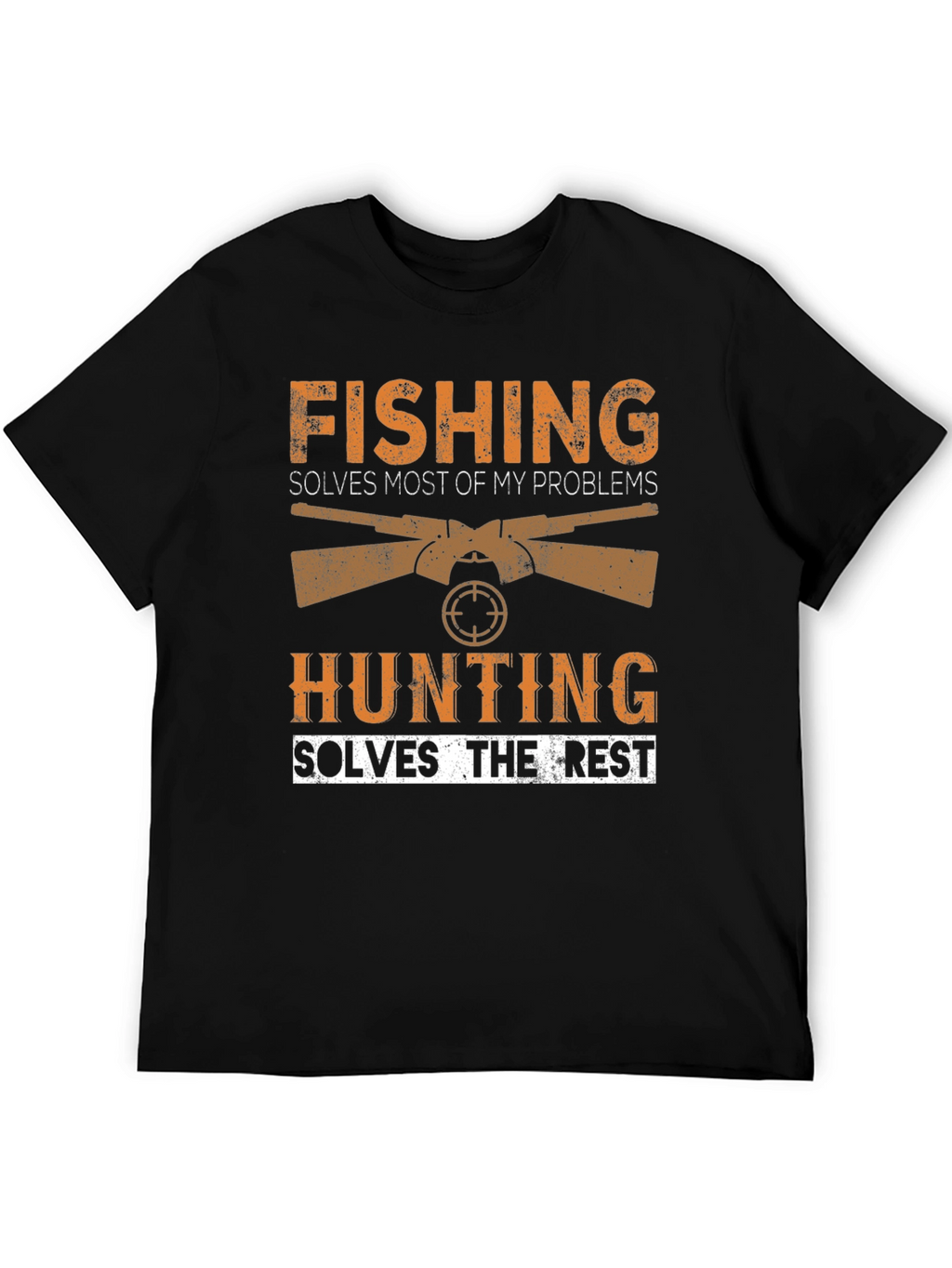 Fishing and Hunting Graphic Tee
