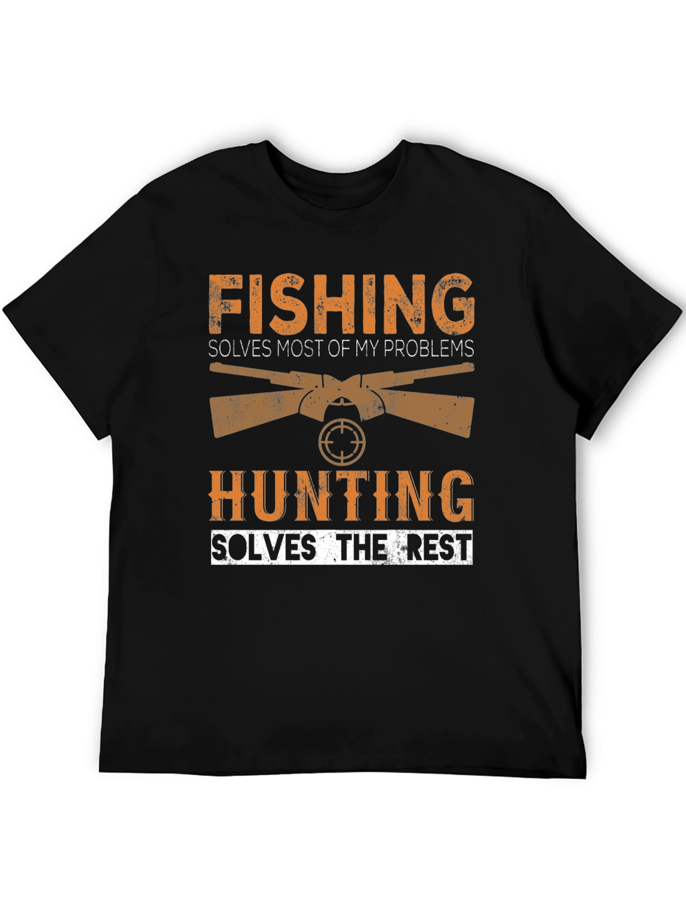 Fishing and Hunting Graphic Tee