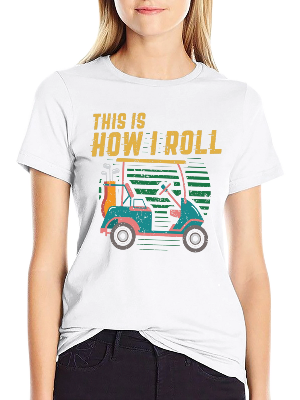 This Is How I Roll Golf Cart T-Shirt