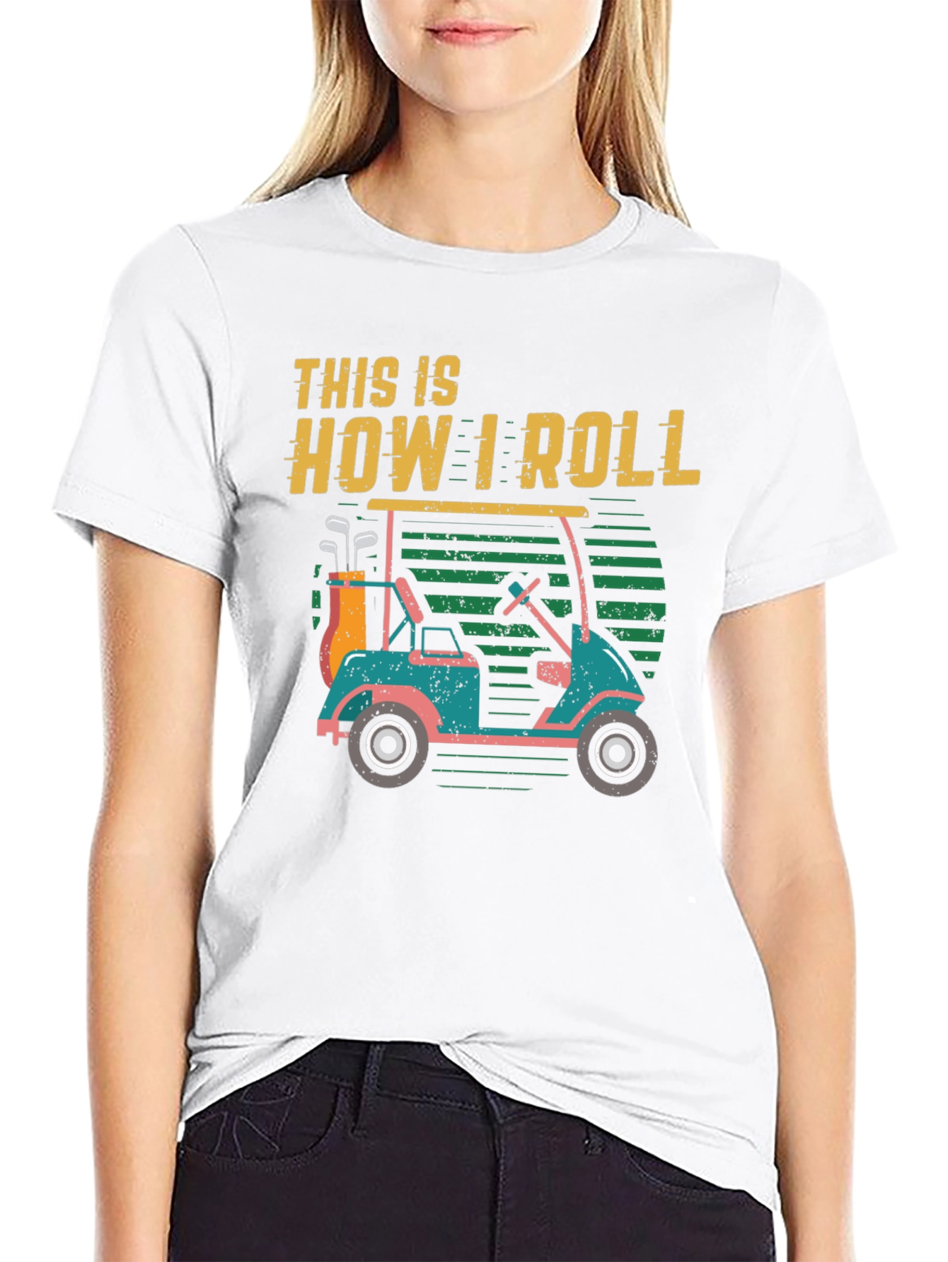 This Is How I Roll Golf Cart T-Shirt