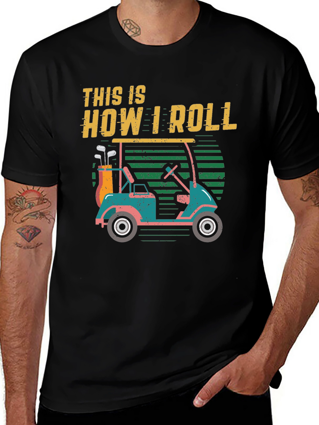 This Is How I Roll Golf Cart T-Shirt