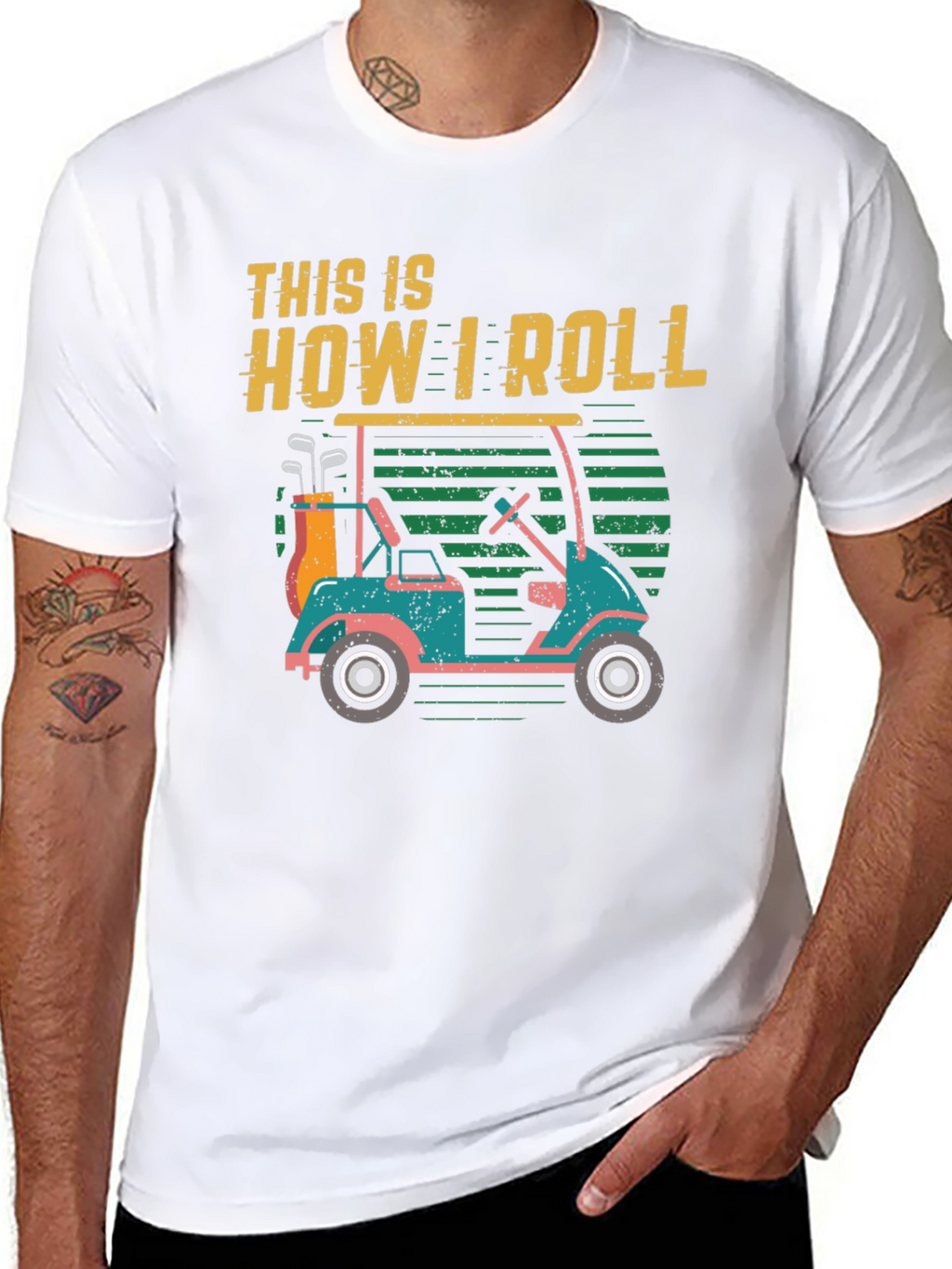 This Is How I Roll Golf Cart T-Shirt