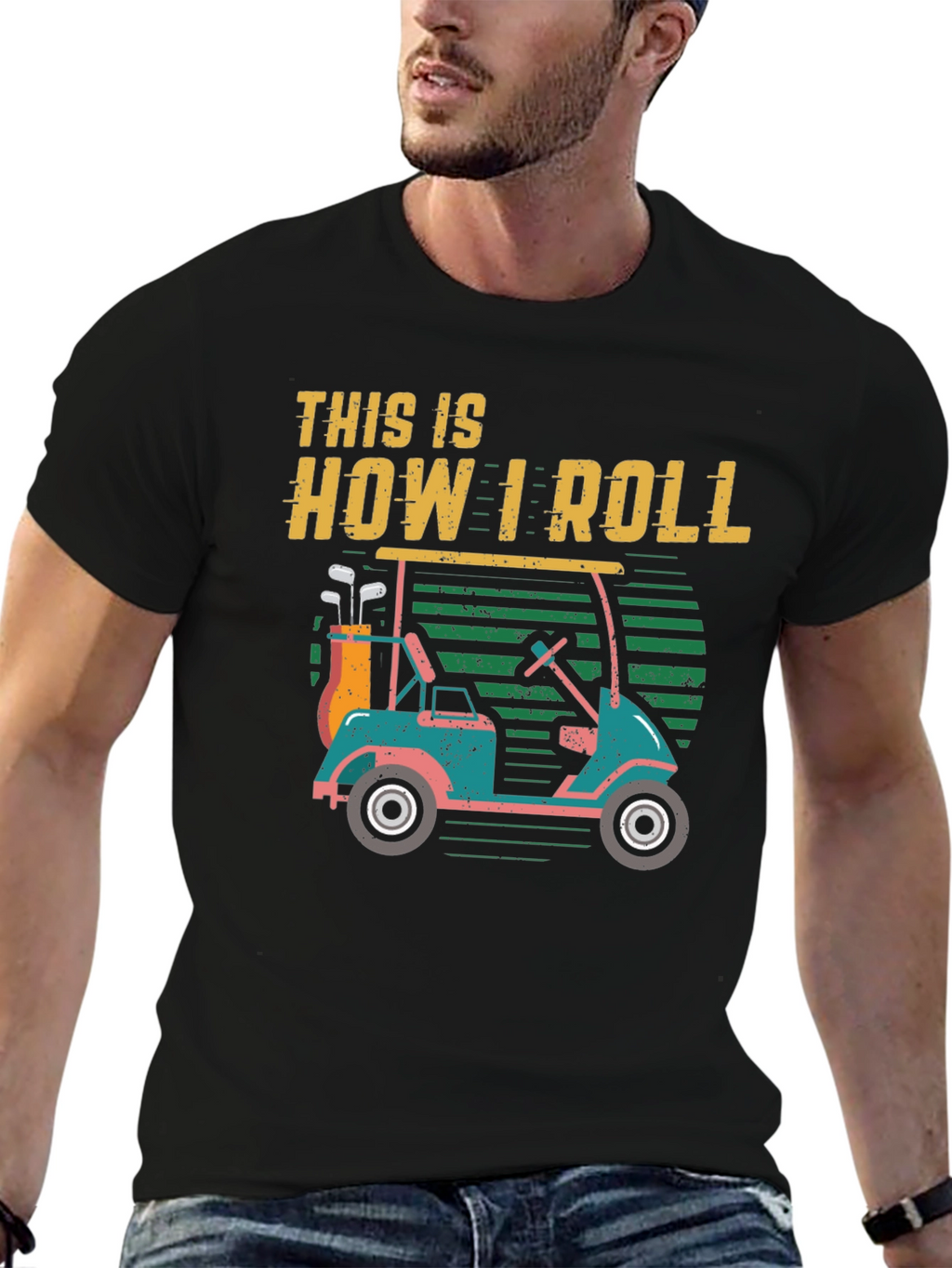 This Is How I Roll Golf Cart T-Shirt