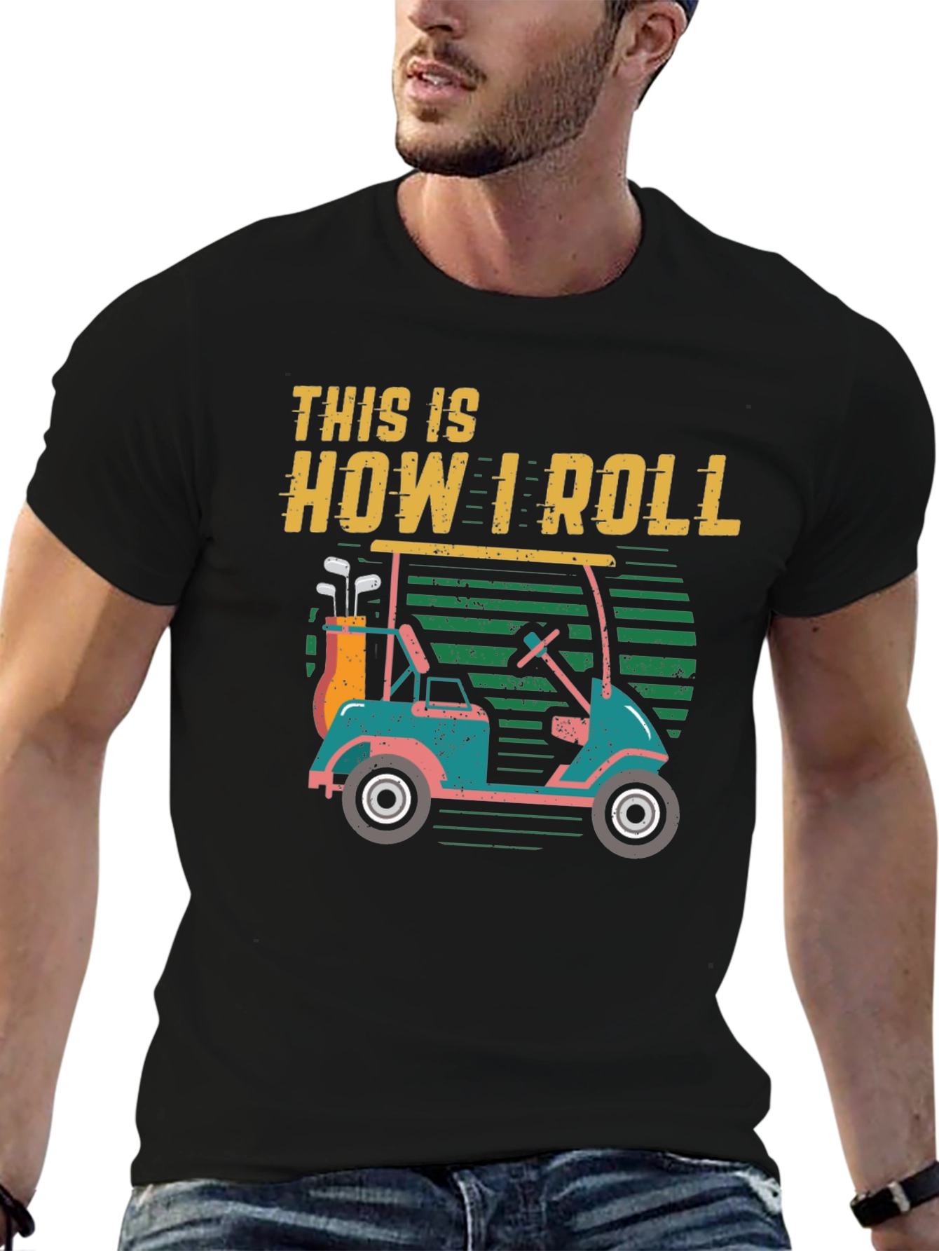 This Is How I Roll Golf Cart T-Shirt
