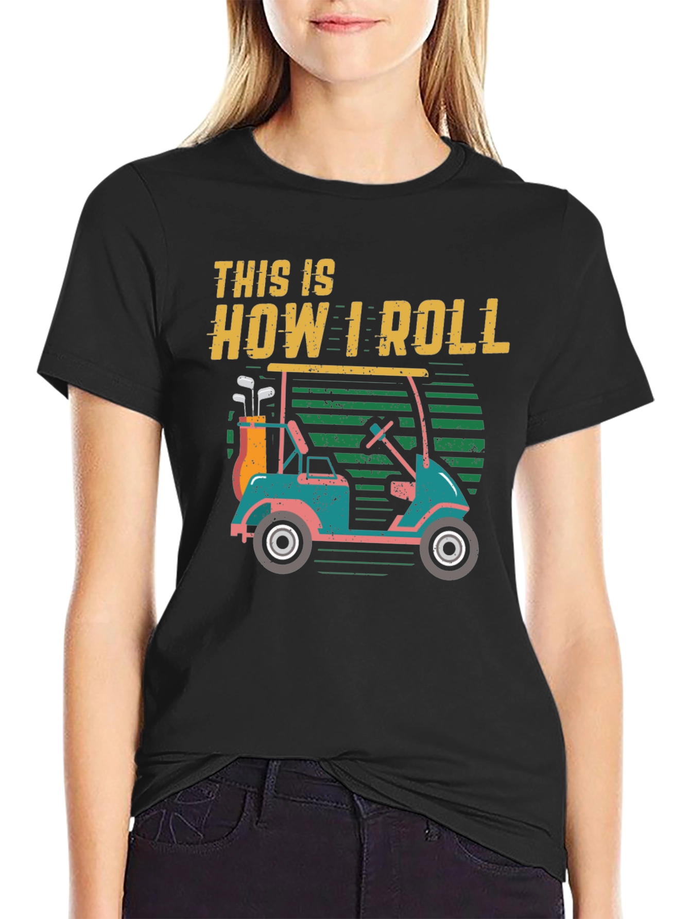 This Is How I Roll Golf Cart T-Shirt