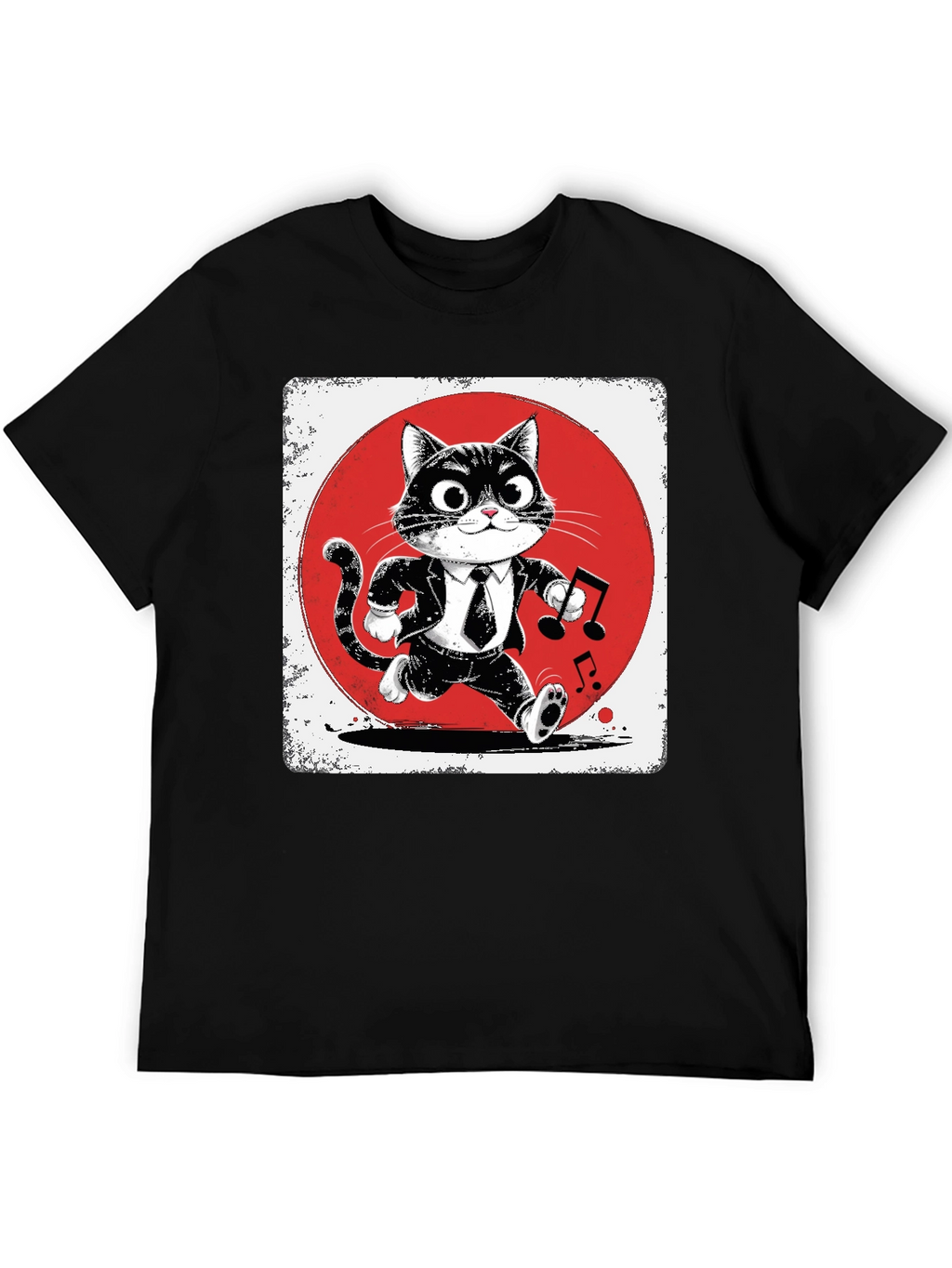Cool Cat Musician T-Shirt