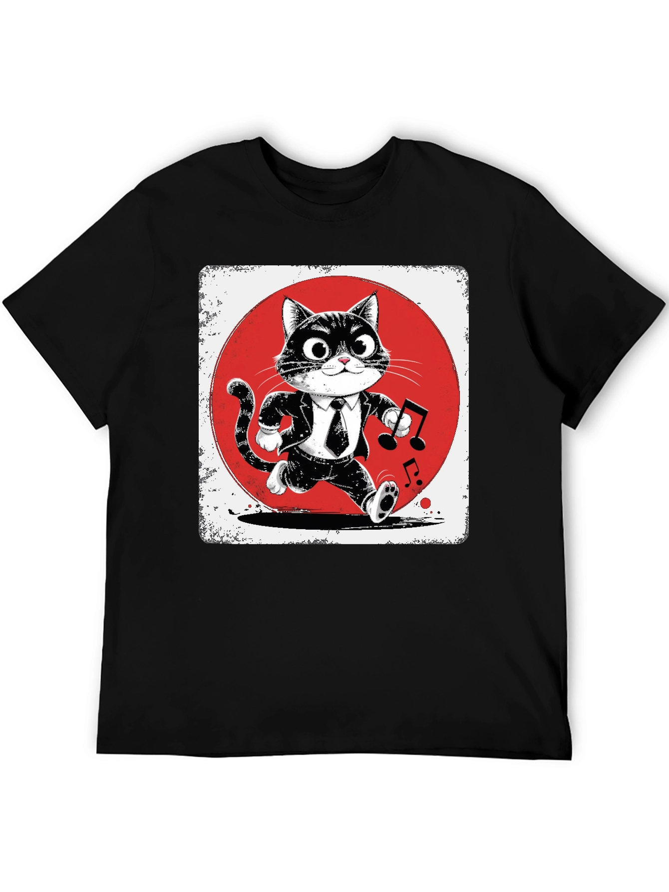 Cool Cat Musician T-Shirt