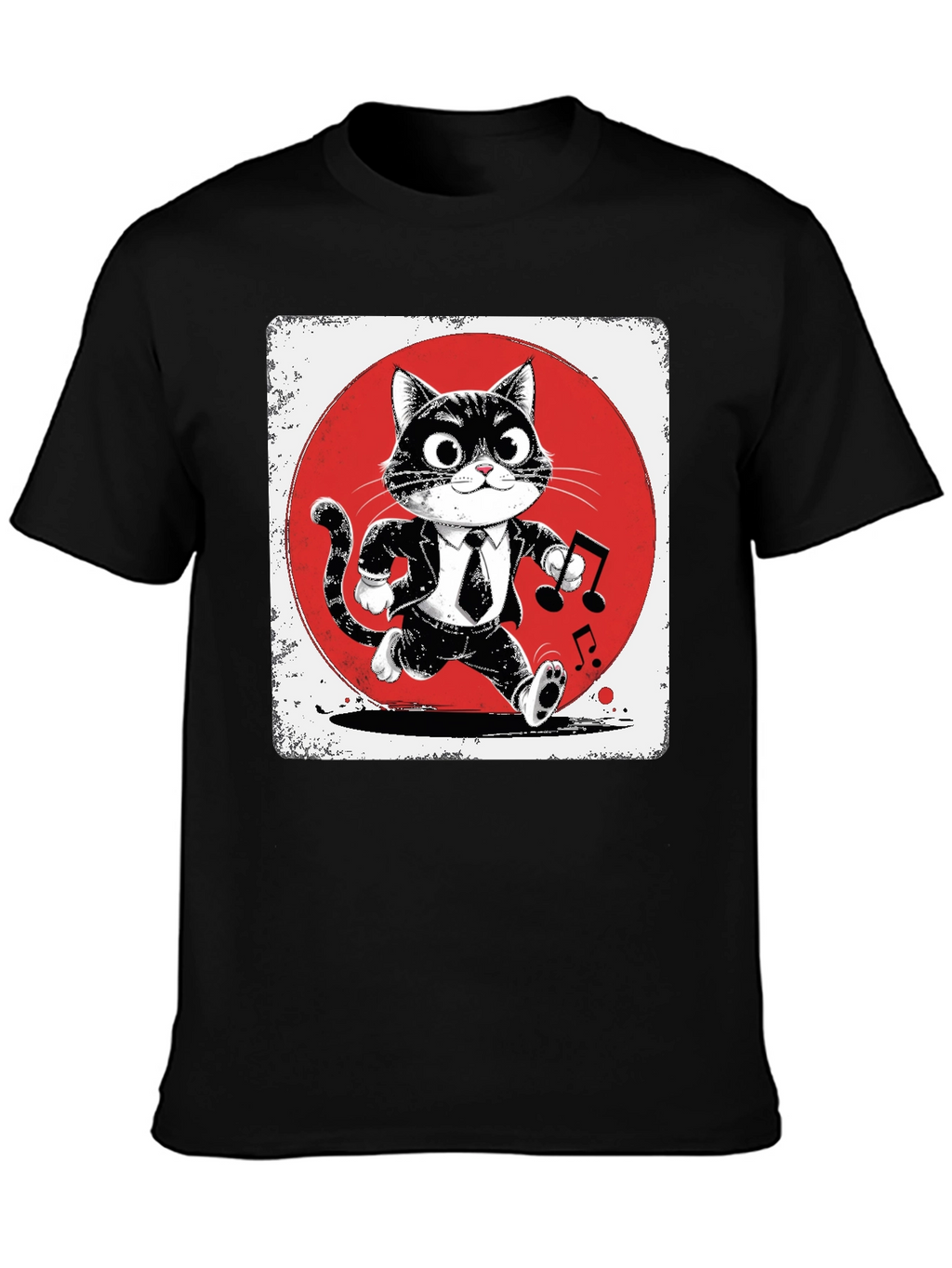 Cool Cat Musician T-Shirt