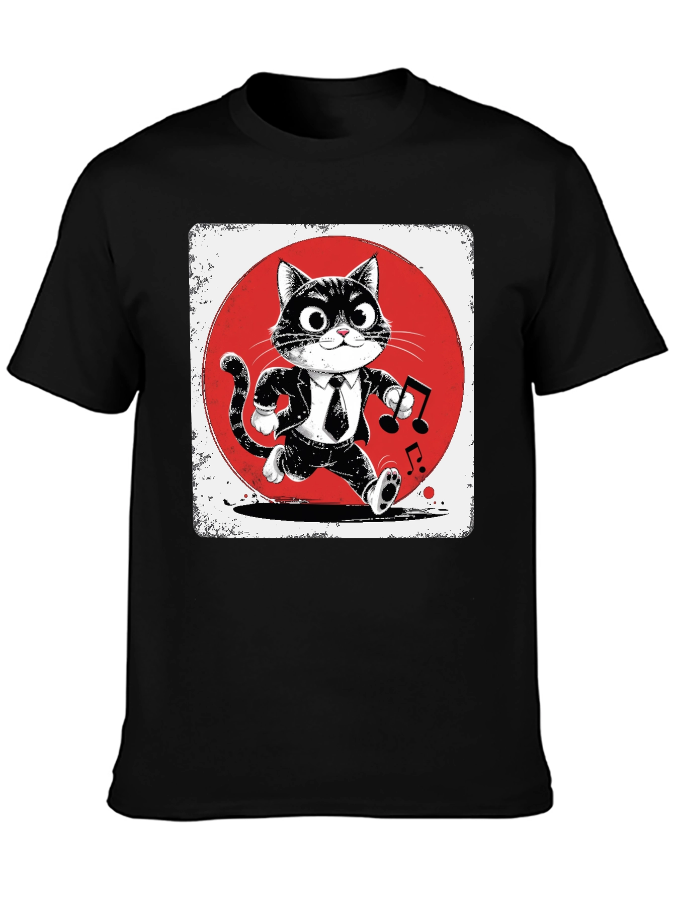Cool Cat Musician T-Shirt