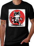 Cool Cat Musician T-Shirt
