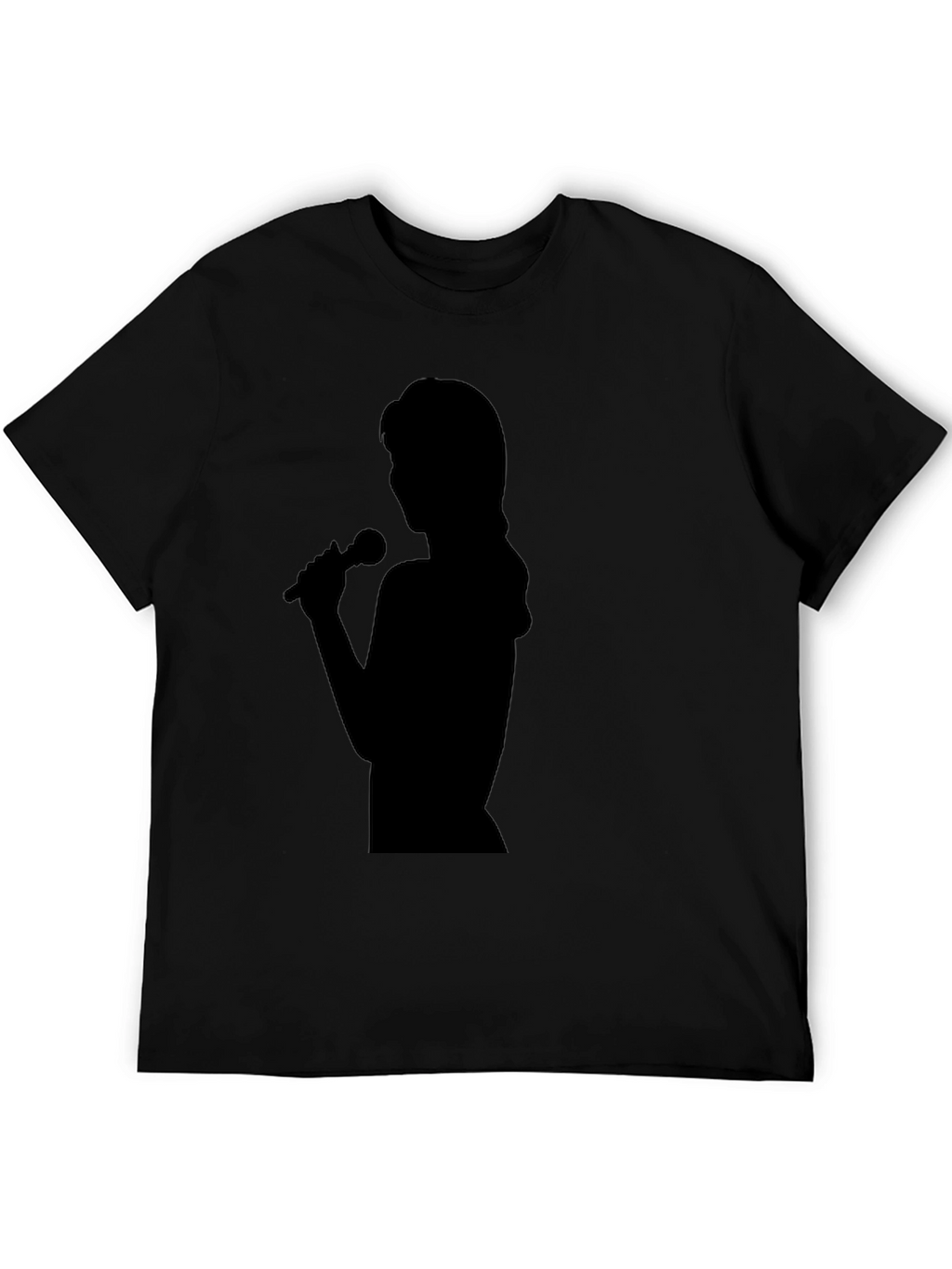 Singer Silhouette Black T-Shirt